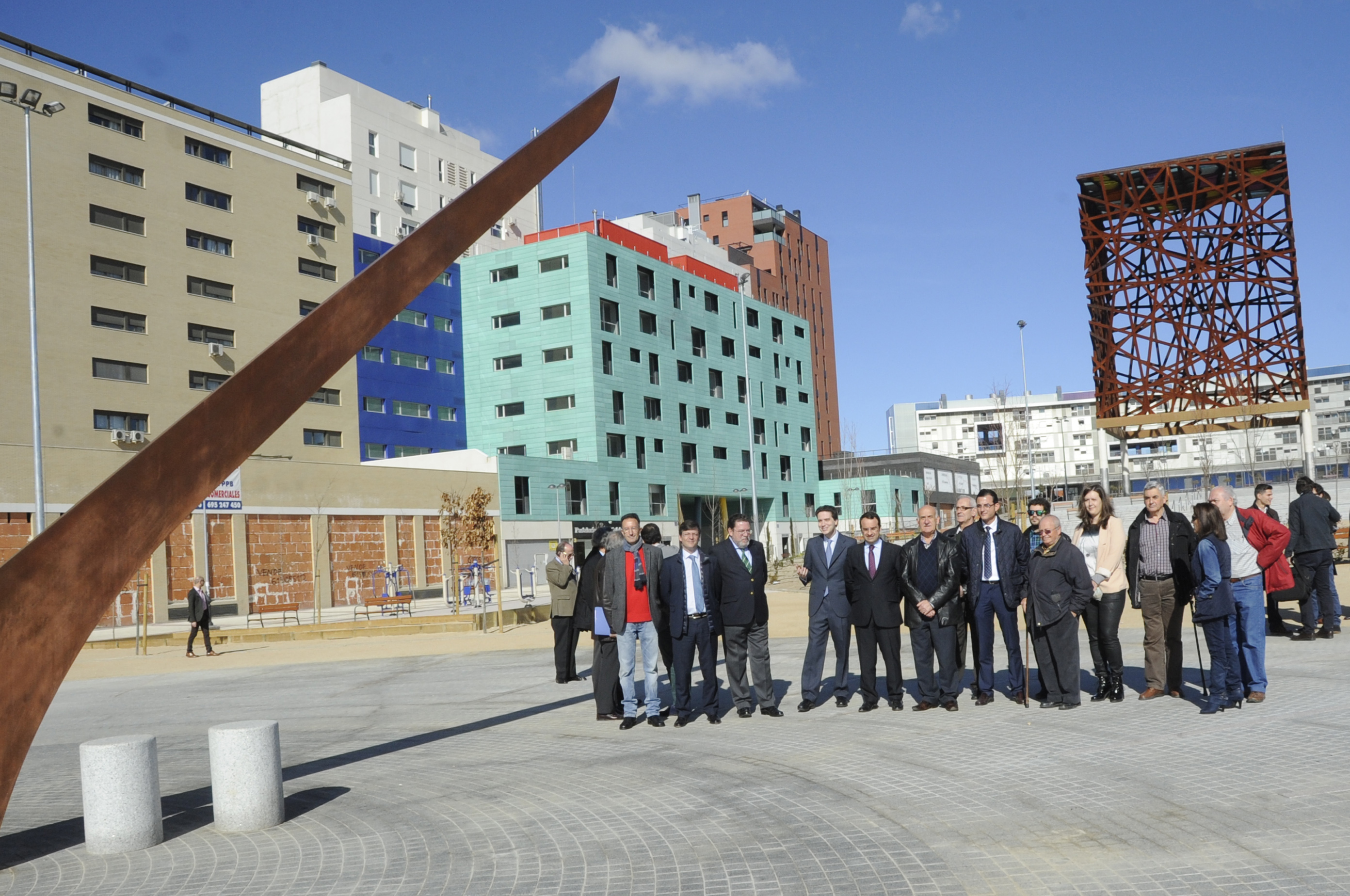 Consejero visita Plaza del Sol 1