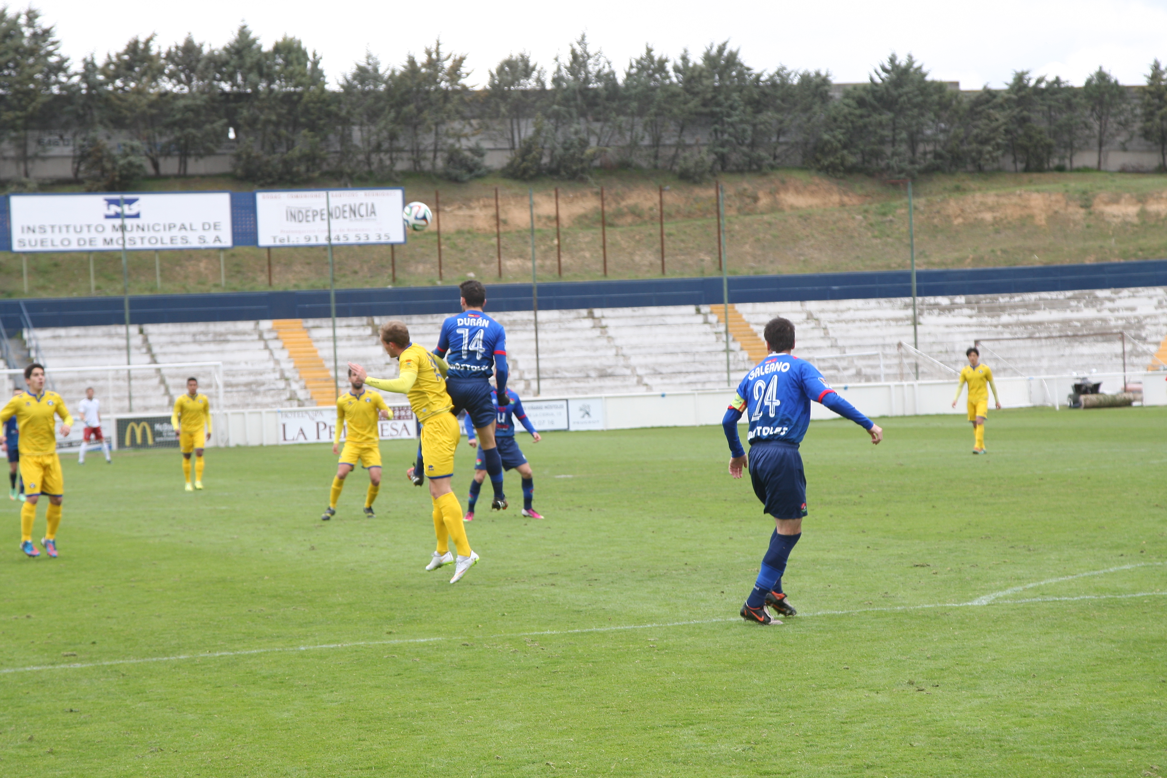 Empate Móstoles URJC y Alcorcón B 1