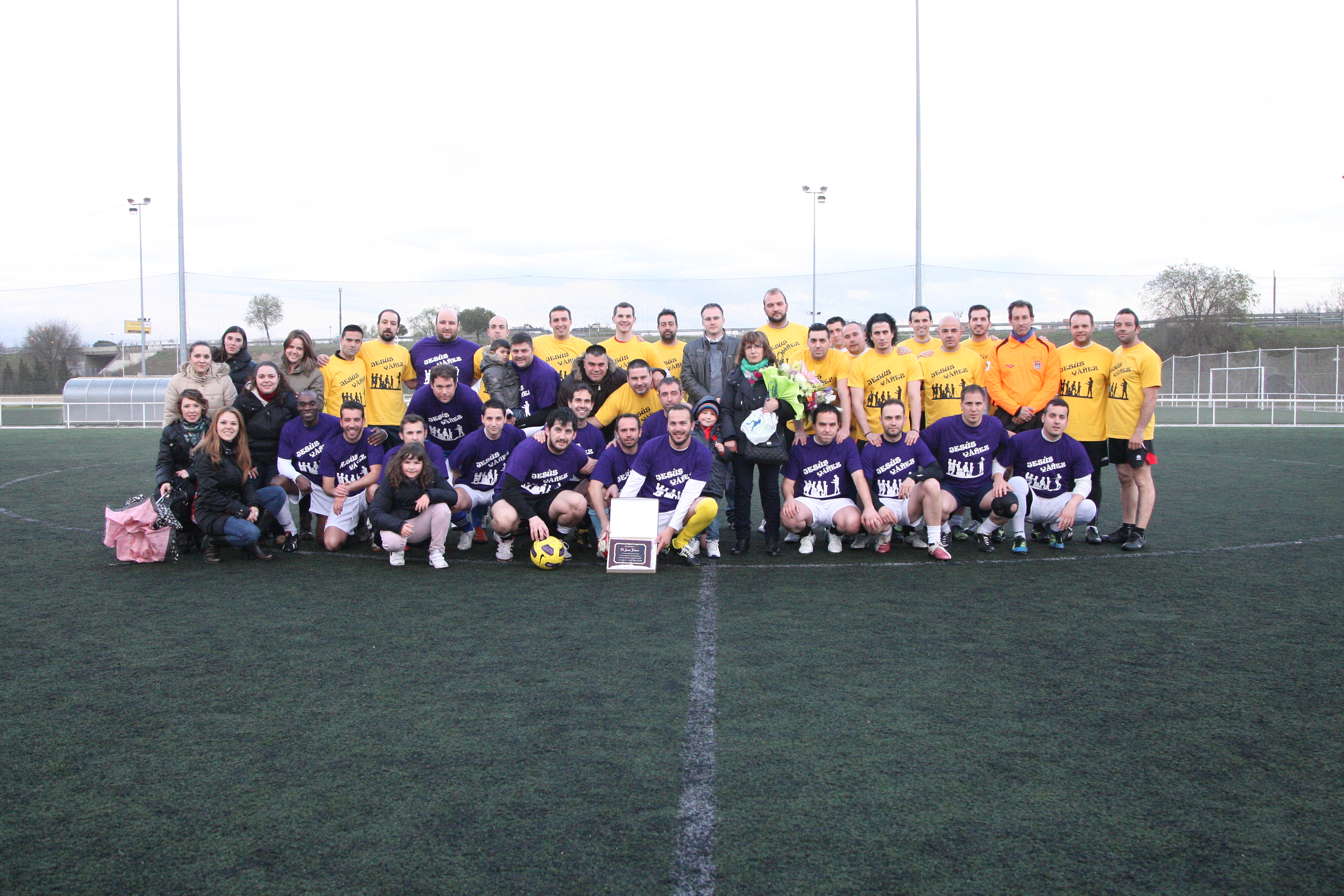 Partido homenaje Jesús Yáñez 1