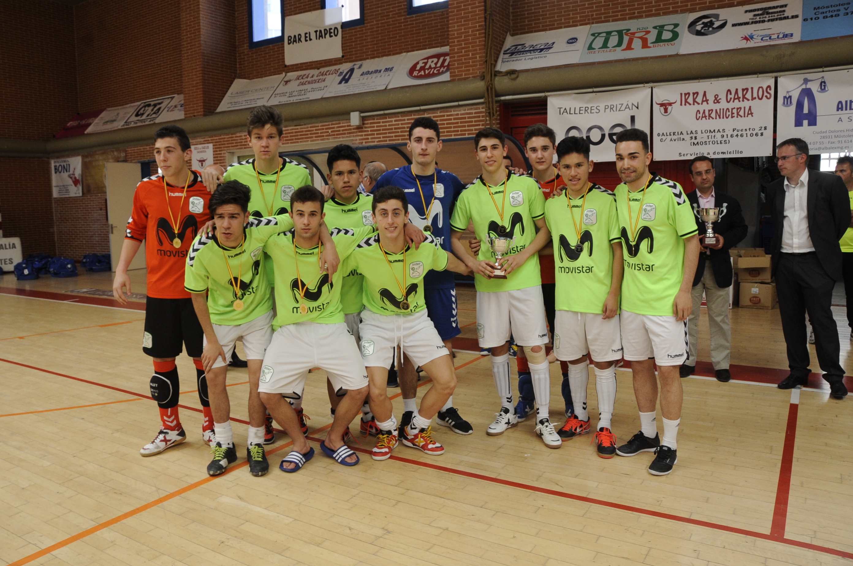 TROFEOS FUTBOL SALA 16