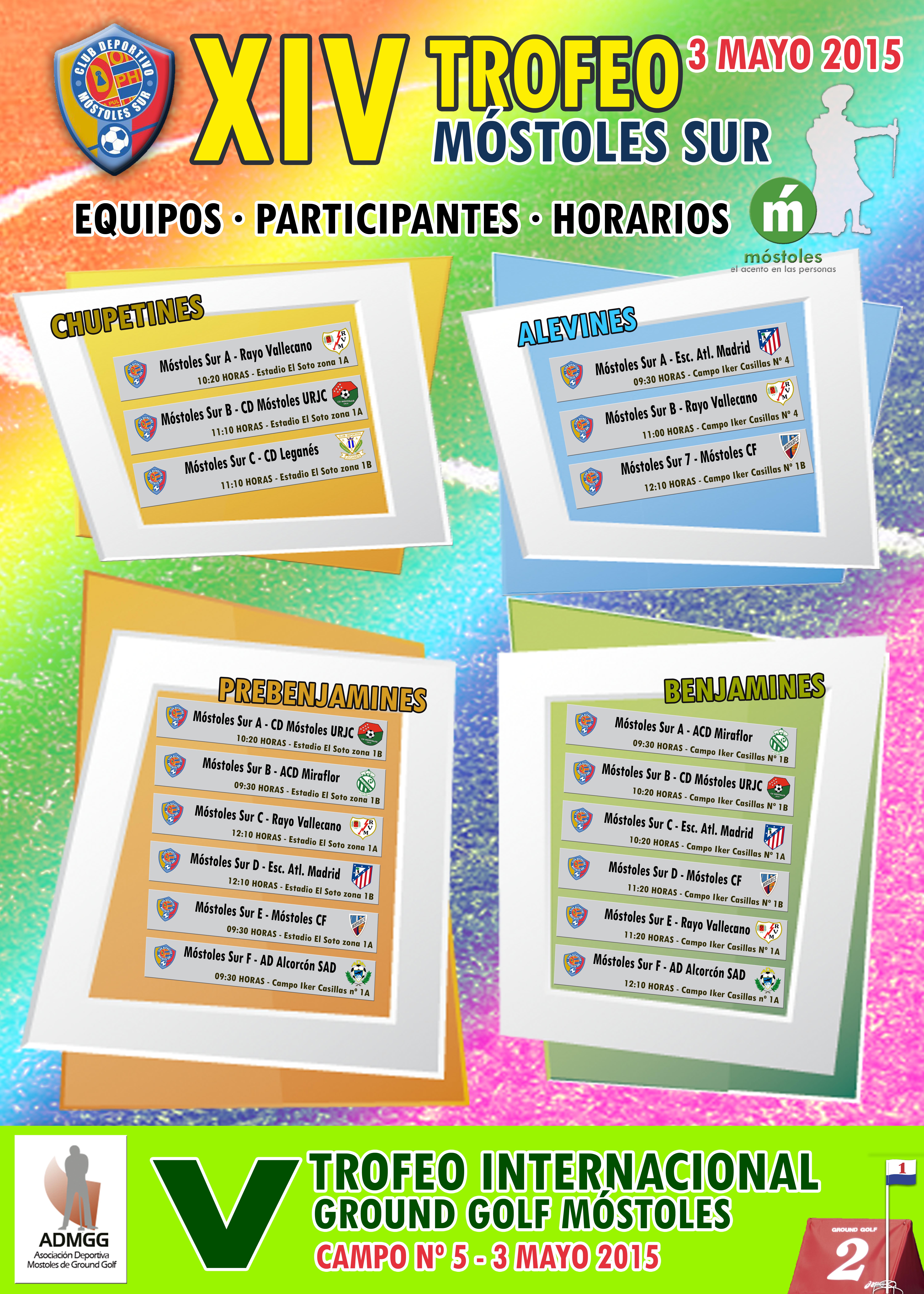 CARTEL Xiv TROFEO MOSTOLES SUR