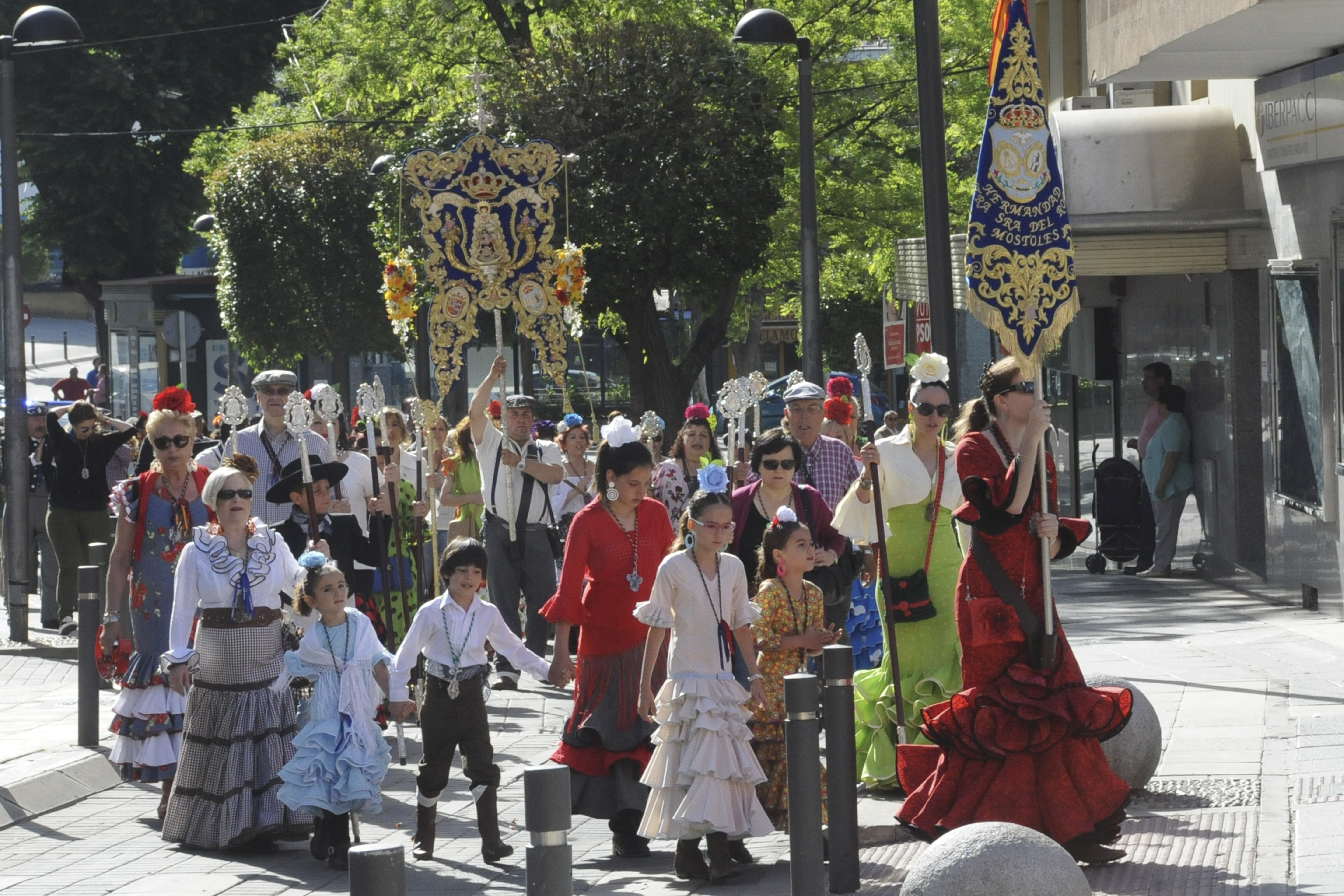 Recibimiento en ayto Hermandad Rocio 2