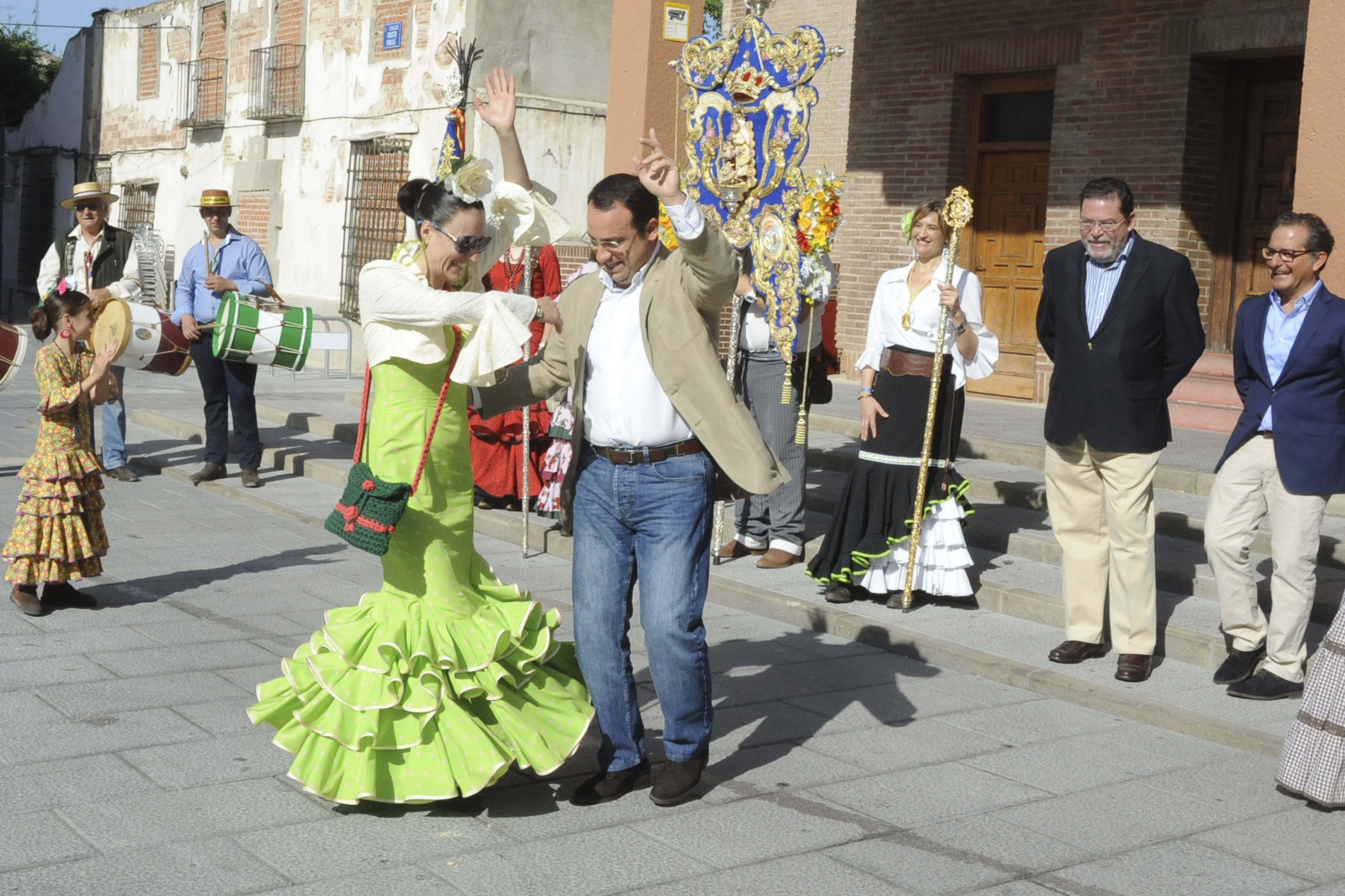 Recibimiento en ayto Hermandad Rocio 6