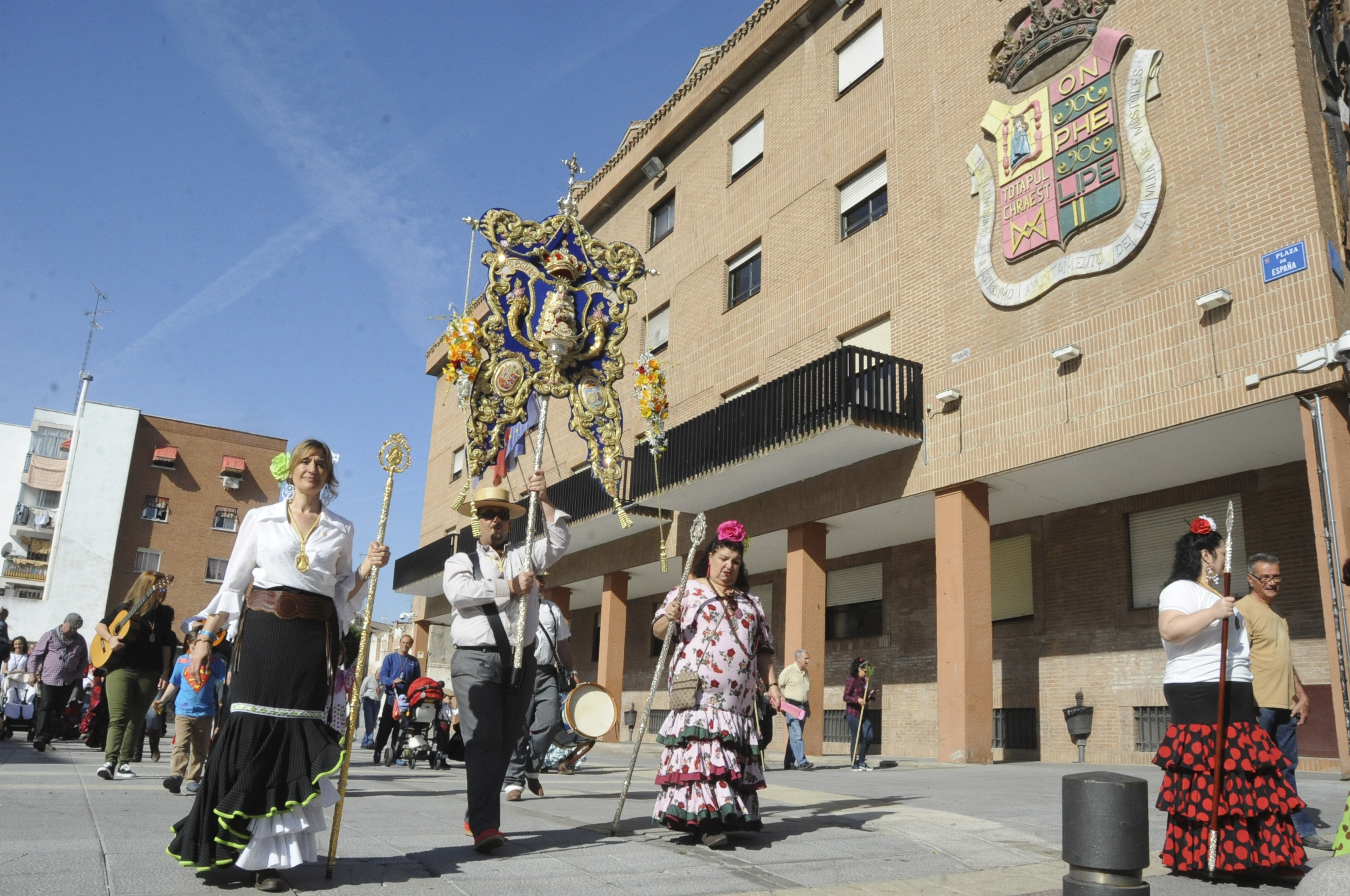 Recibimiento en ayto Hermandad Rocio 14