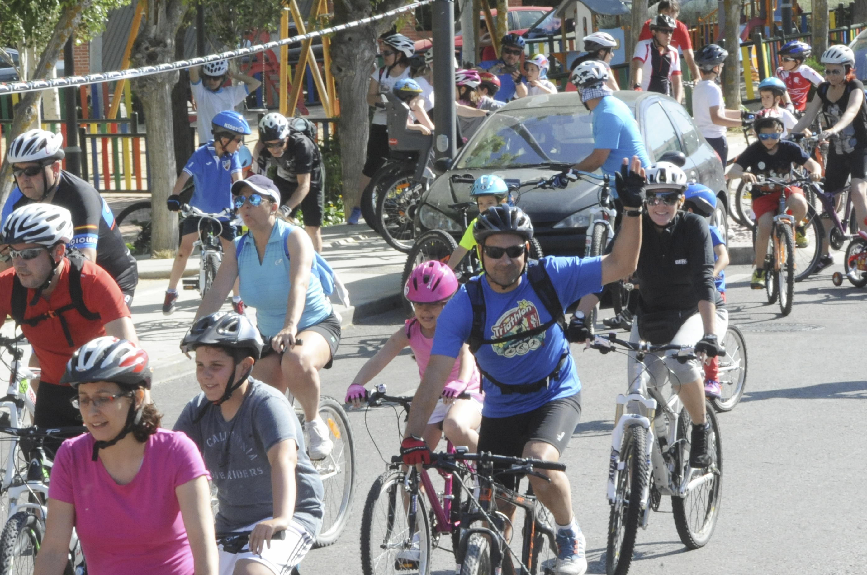 Carrera ciclista Parque Coimbra 8