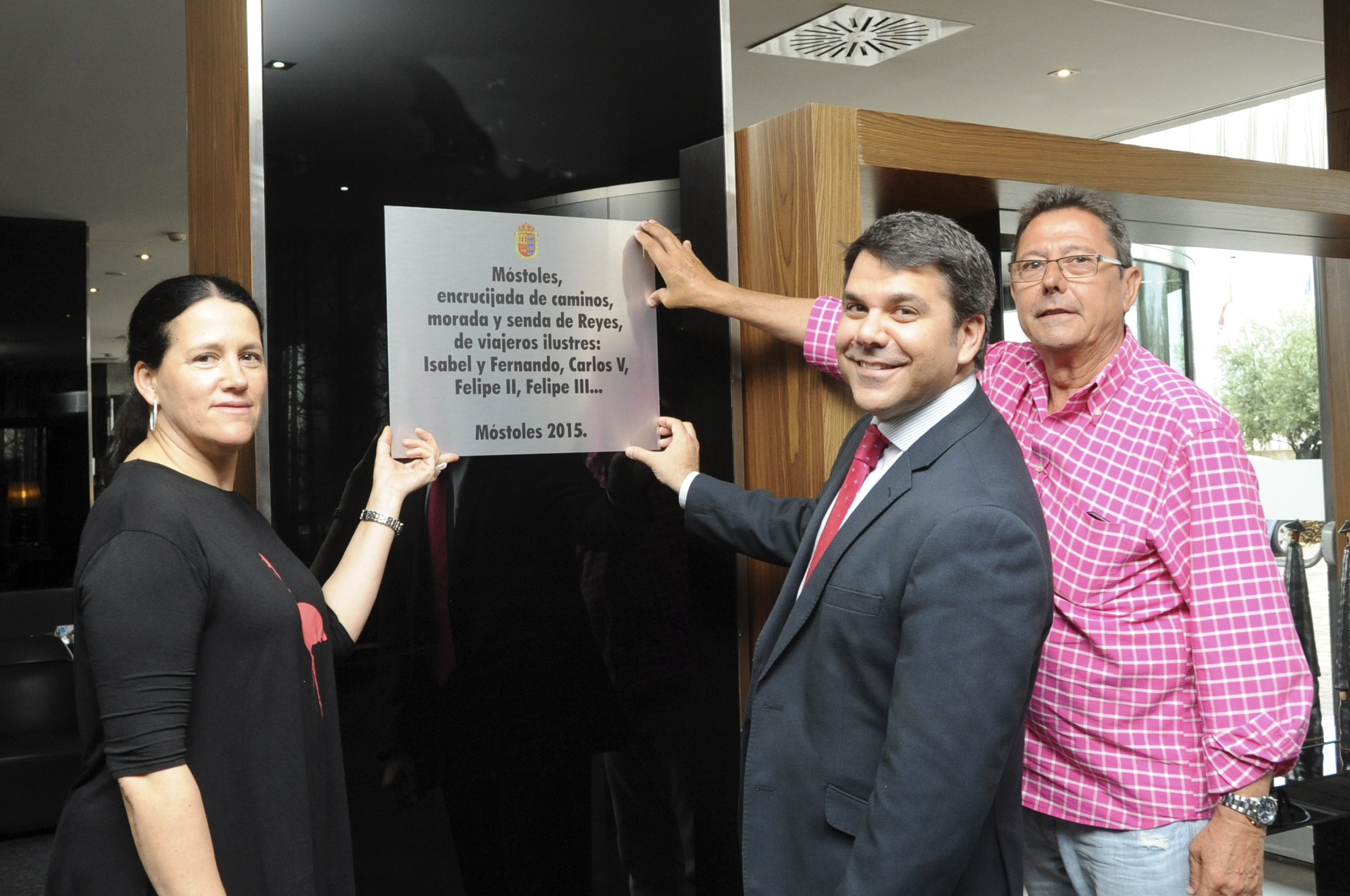 Placa Camino Guadalupe Hotel Ciudad Móstoles 1