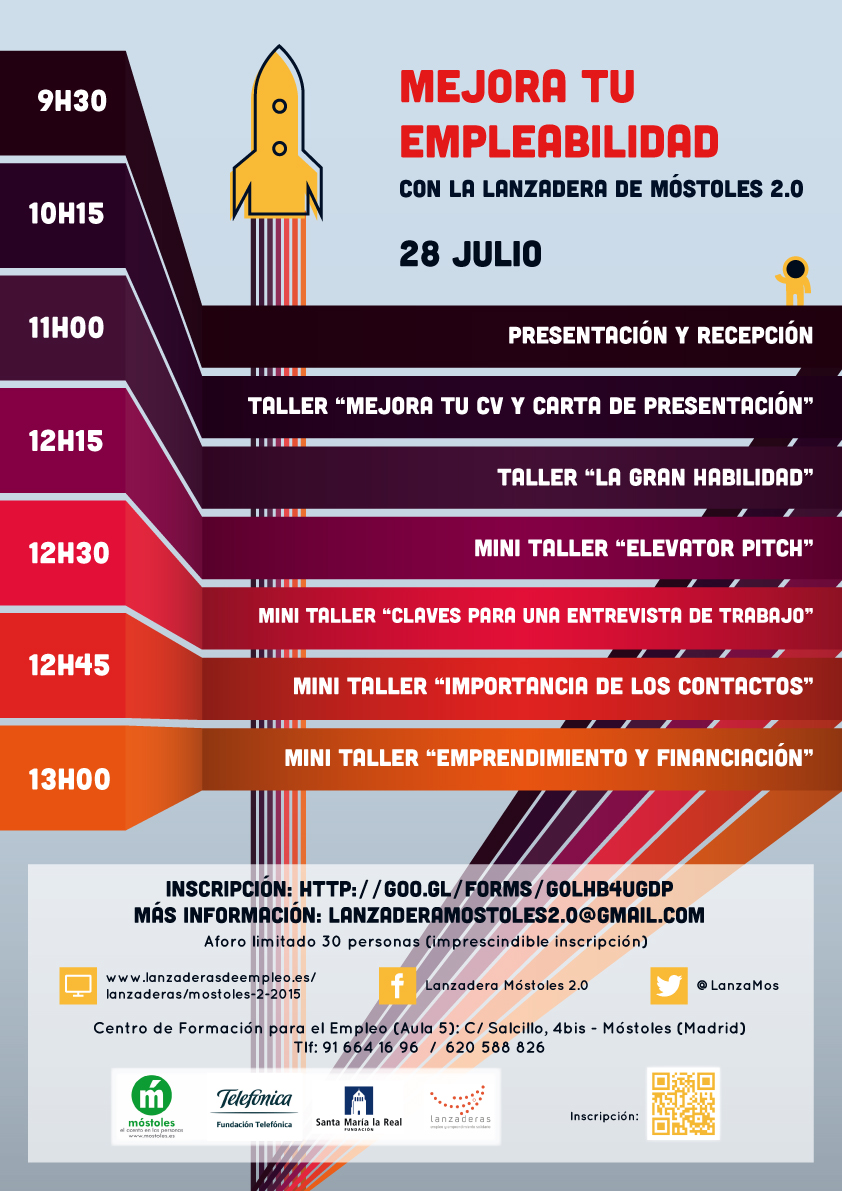 CARTEL_MEJORA TU EMPLEABILIDAD_II LANZADERA