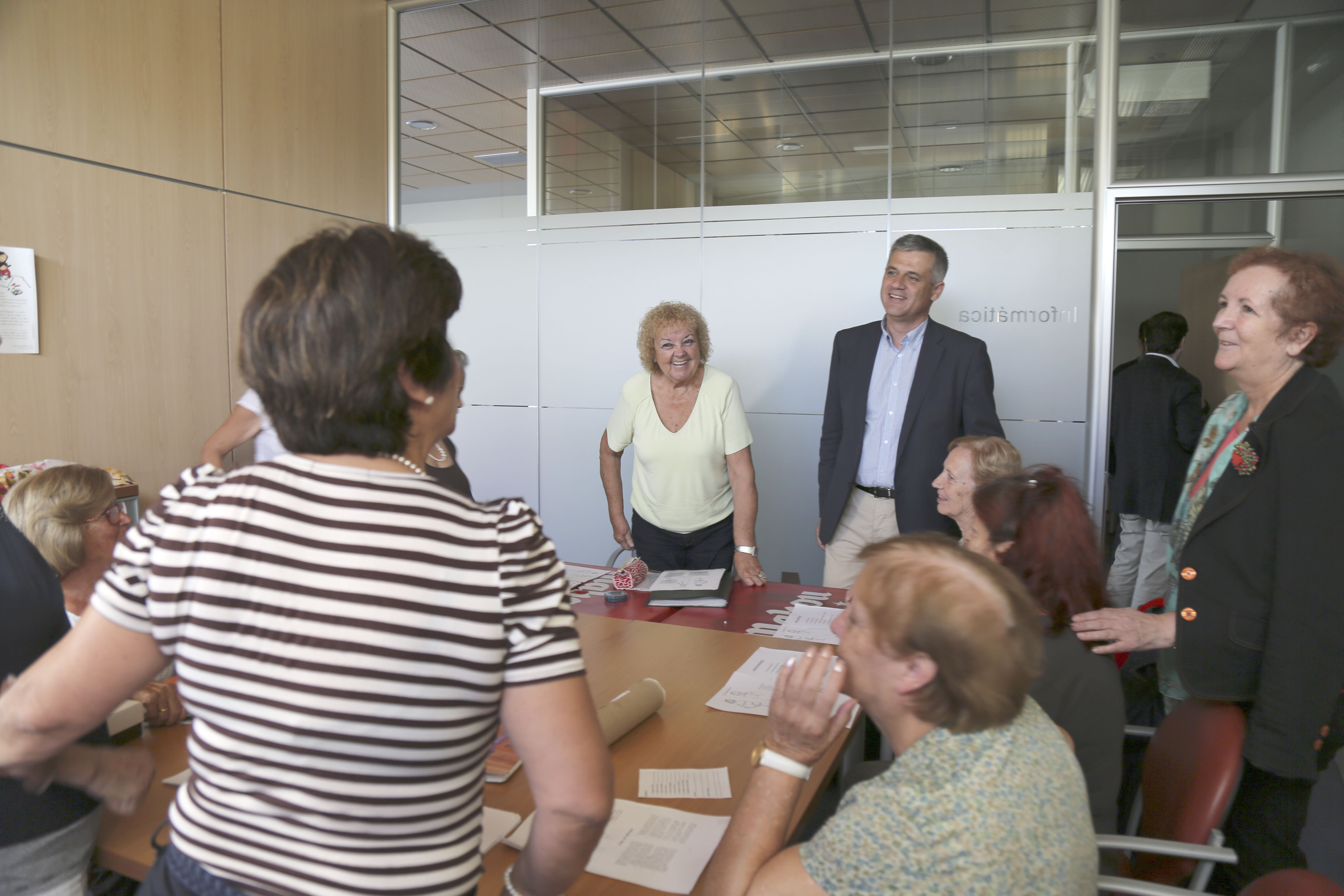 Visita centro Mayores La princesa 5