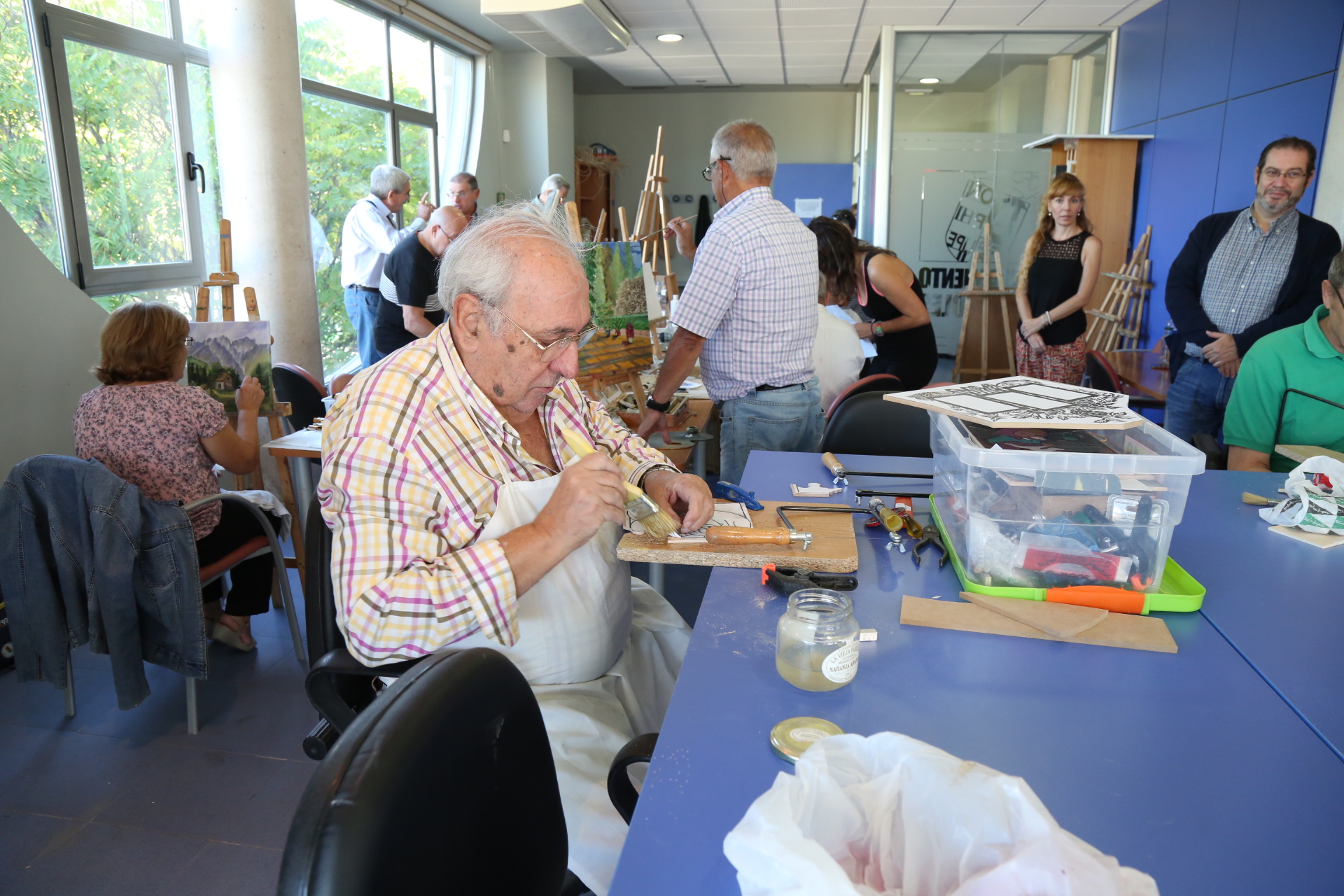 Visita centro Mayores La princesa 15