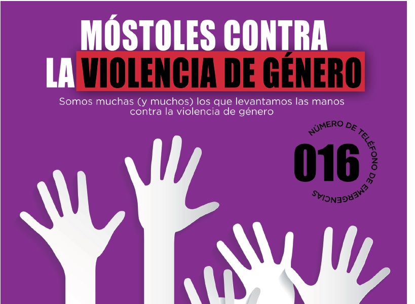 mostoles contra la violencia de género