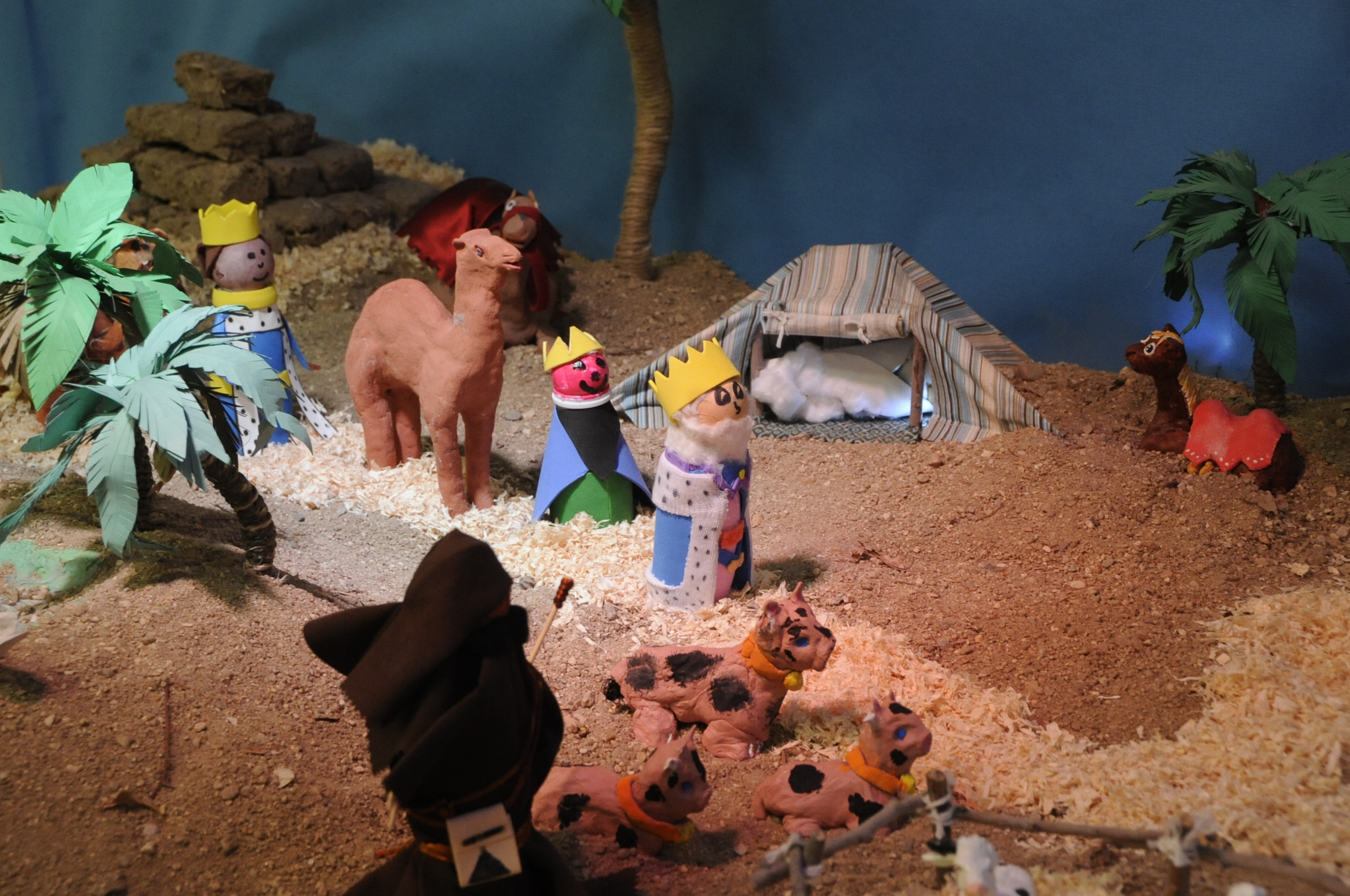 Belen en el Colegio Antonio Hernandez 2