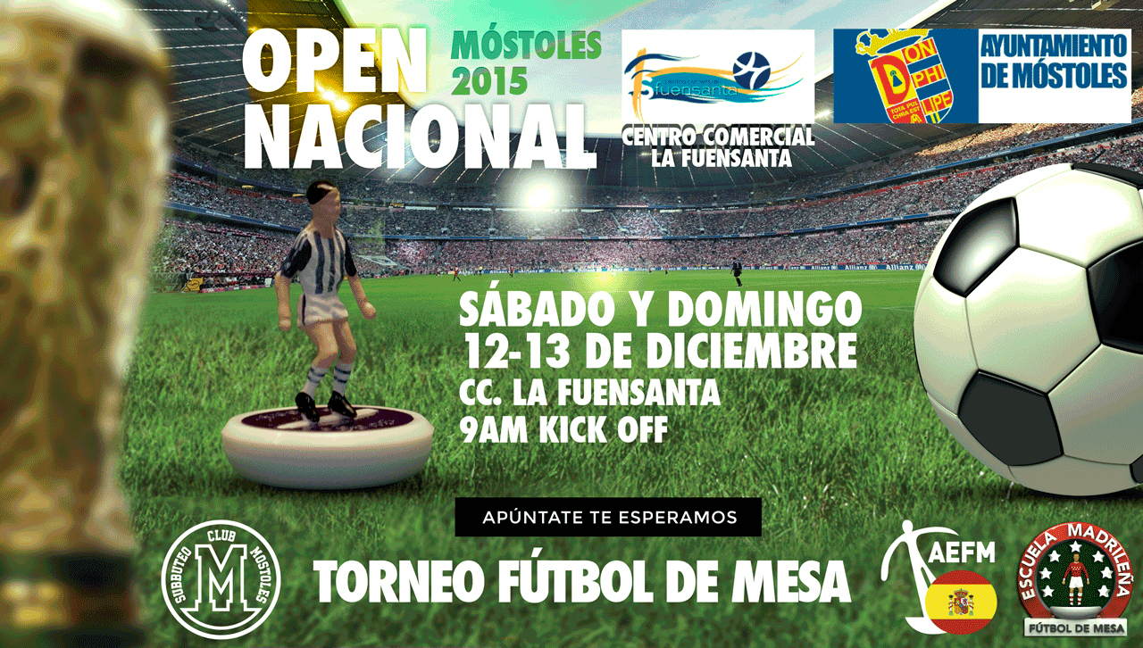 cartel open subbuteo