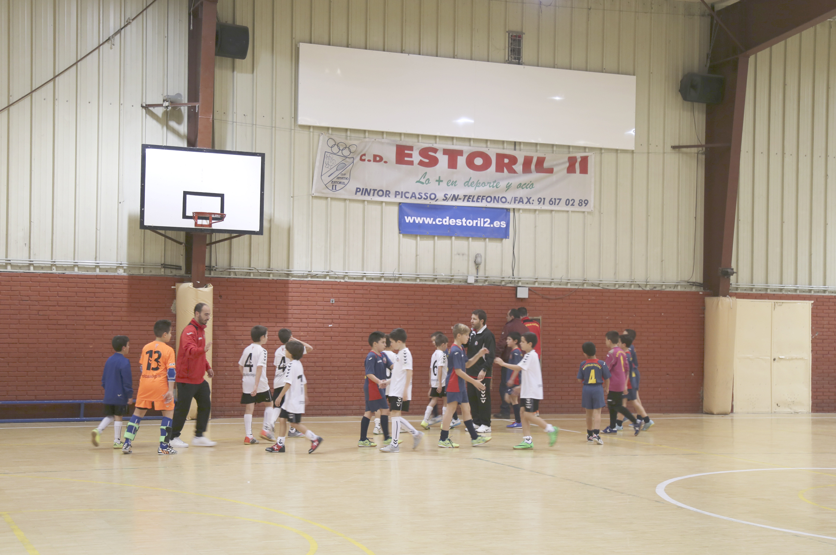 CD Estoril II recogida alimentos 2