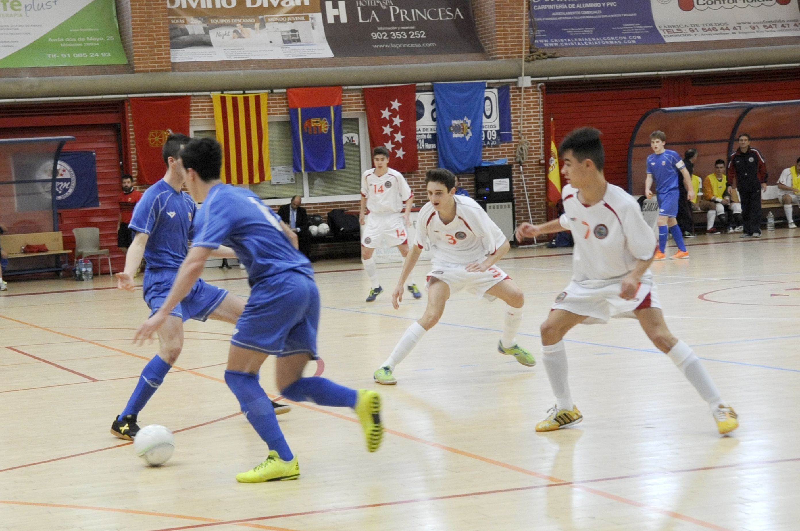 Campeonato España Futbol Sala Madrid Navarra 1