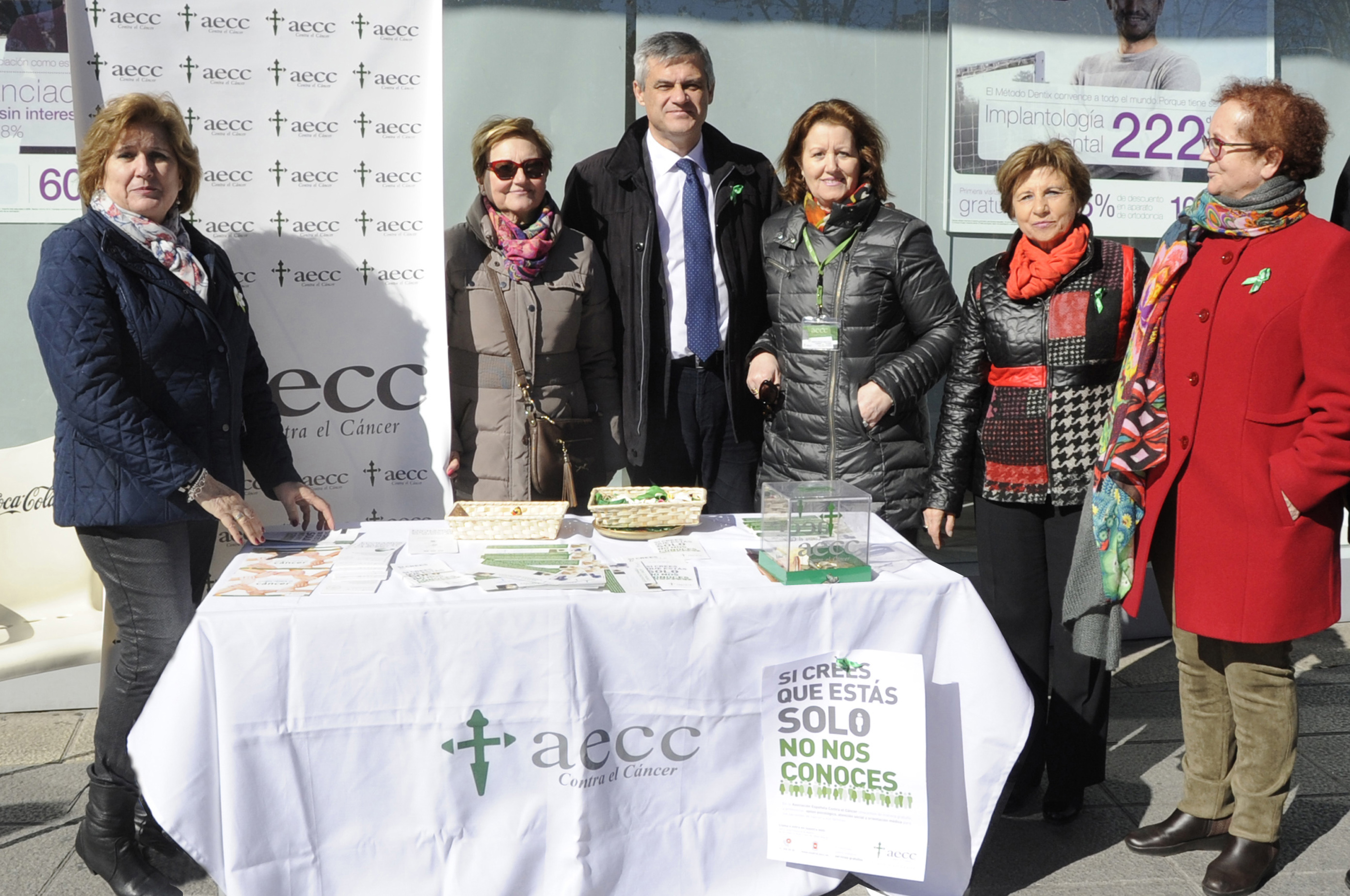 Mesa informativa contra cancer