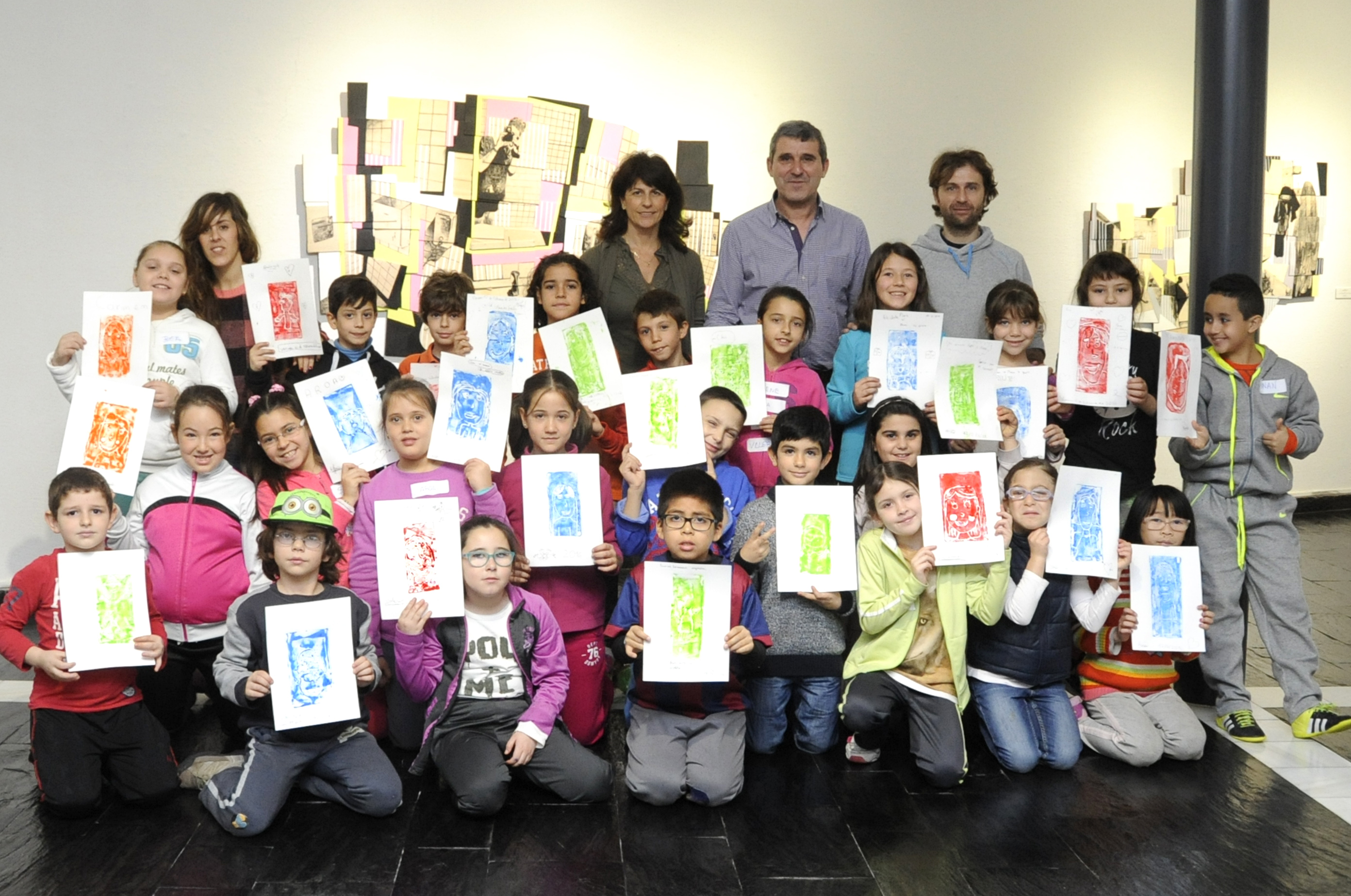 Taller infantil expo Egorretratos 8