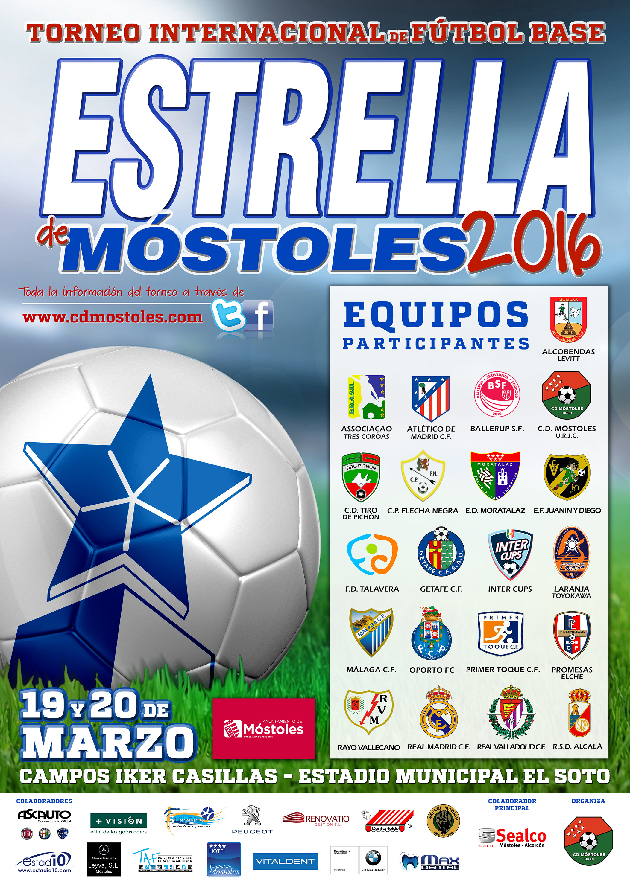 Cartel Estrella de Móstoles 2016