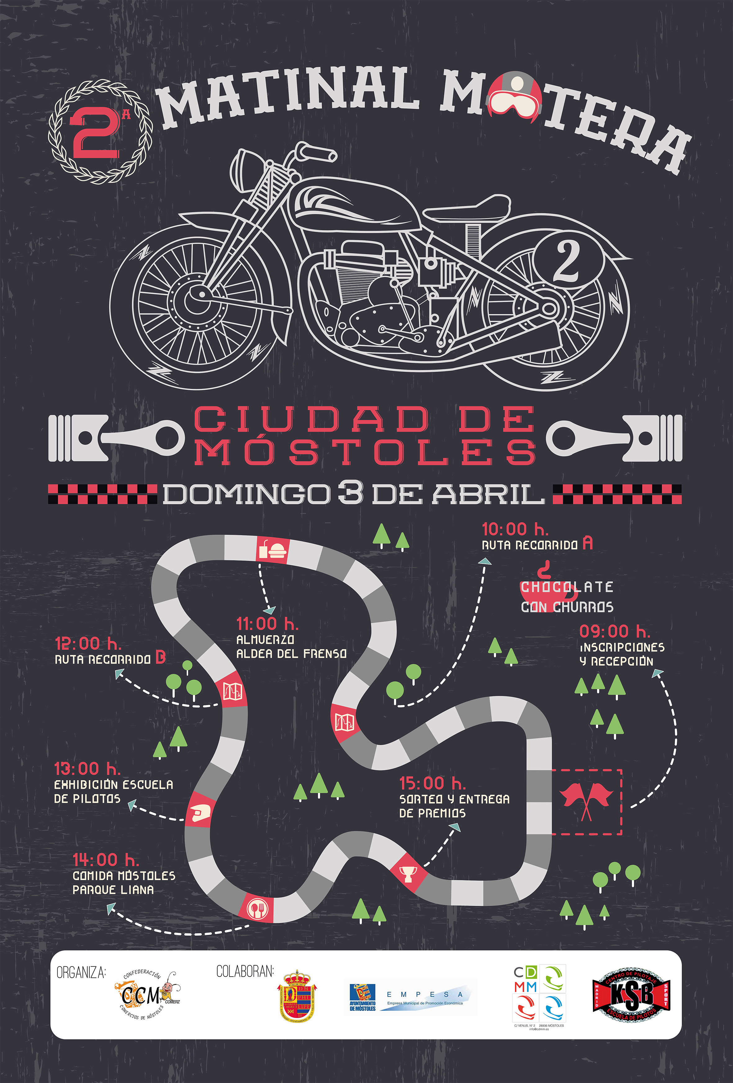 Cartel 2 Matinal motera