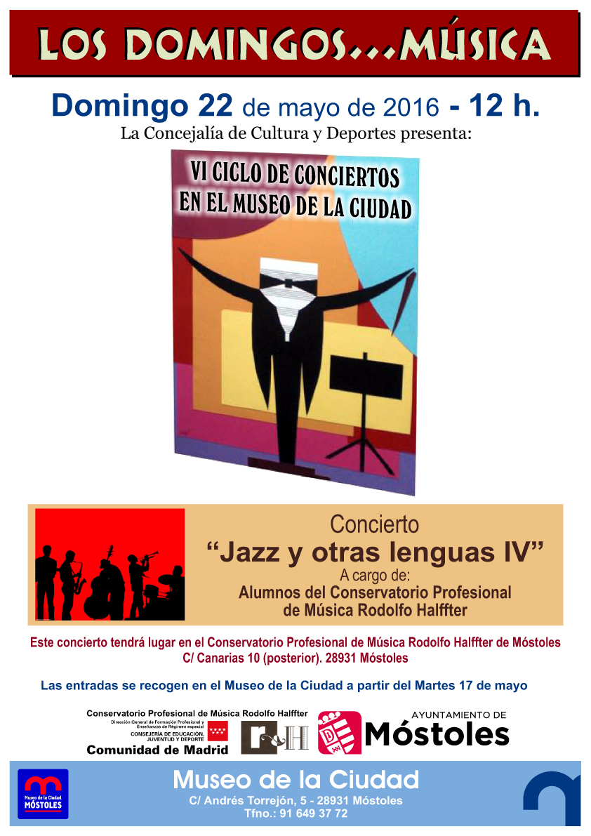 22052016 Cartel Jazz y otras lenguas IV