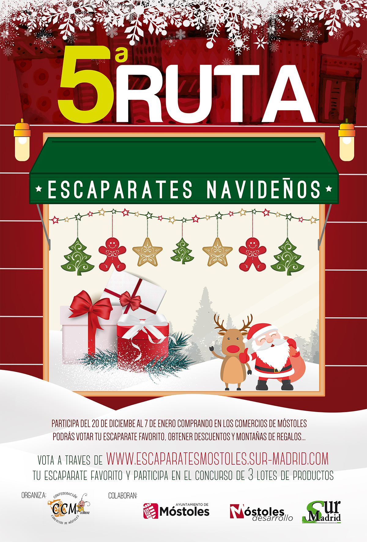 Cartel Ruta de escaparates 2016