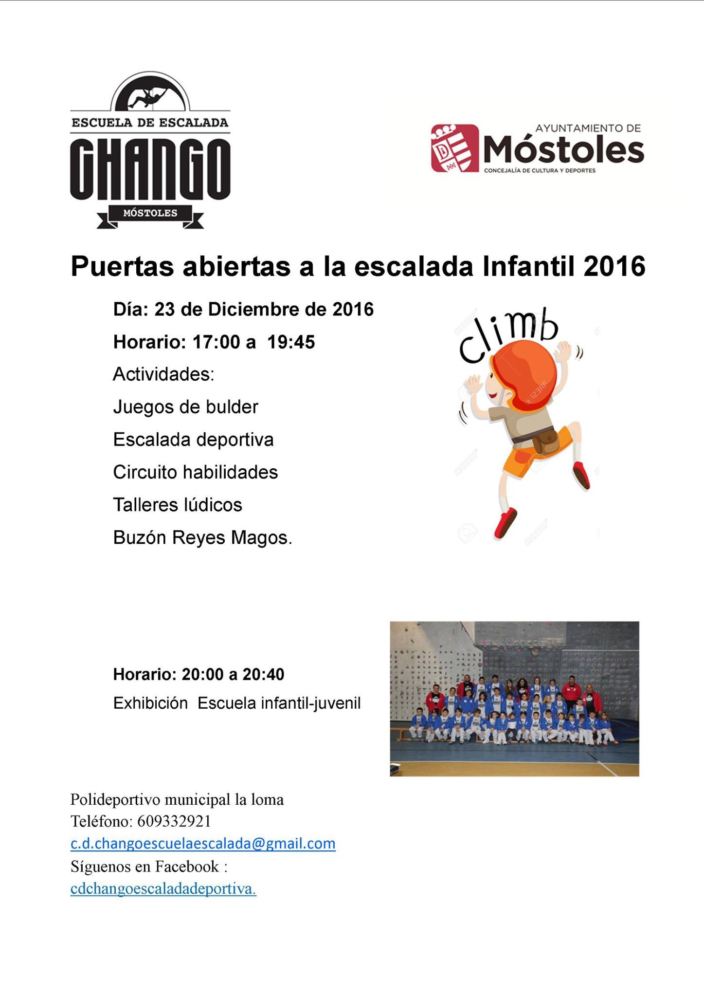 Torneo Promoción Escalada de Navidad 2016