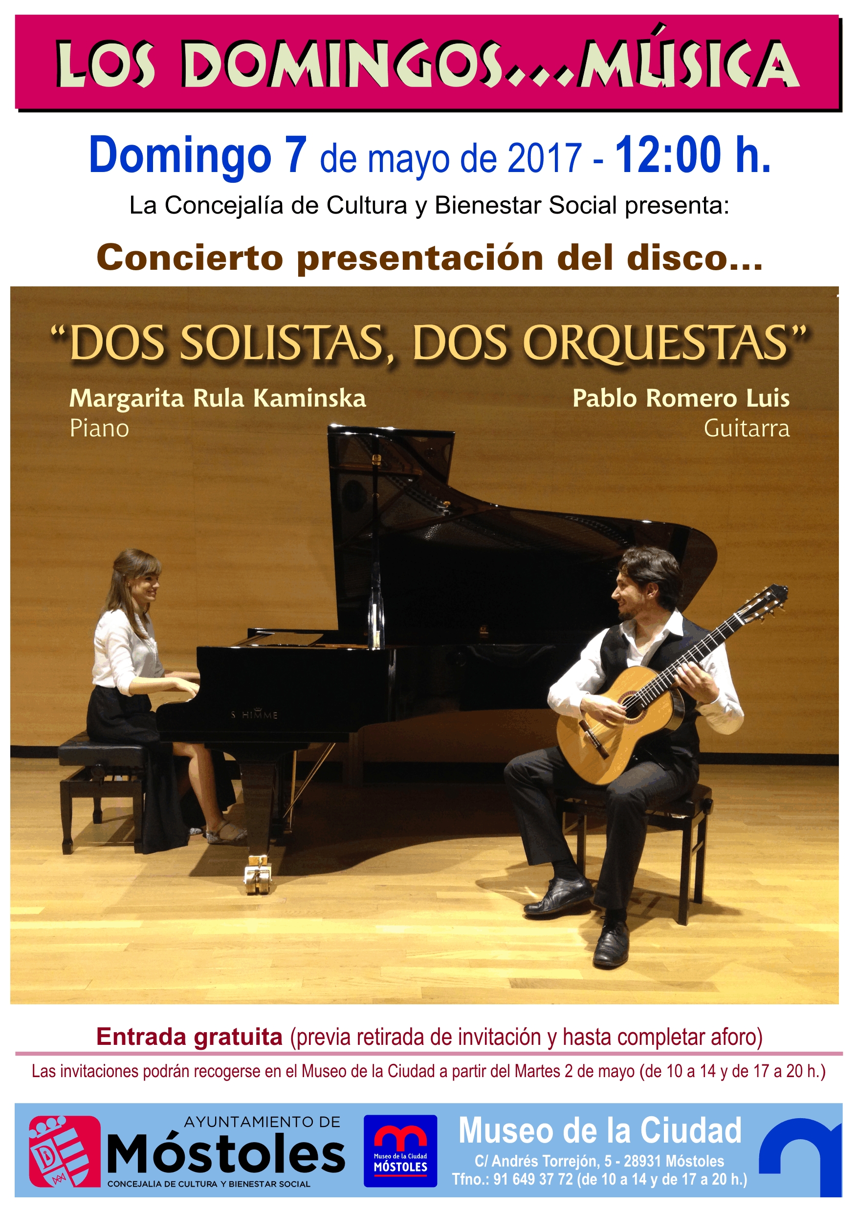 Concierto presentacion disco 7 de mayo