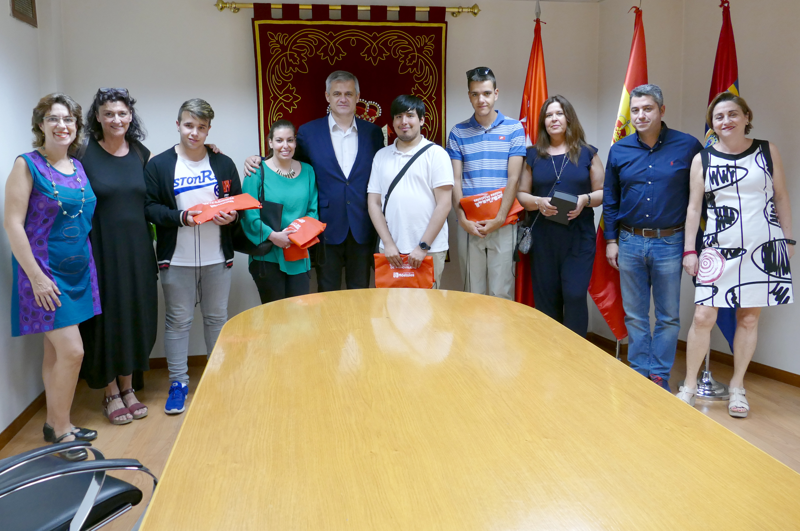 Recepción alumnos en practicas 1