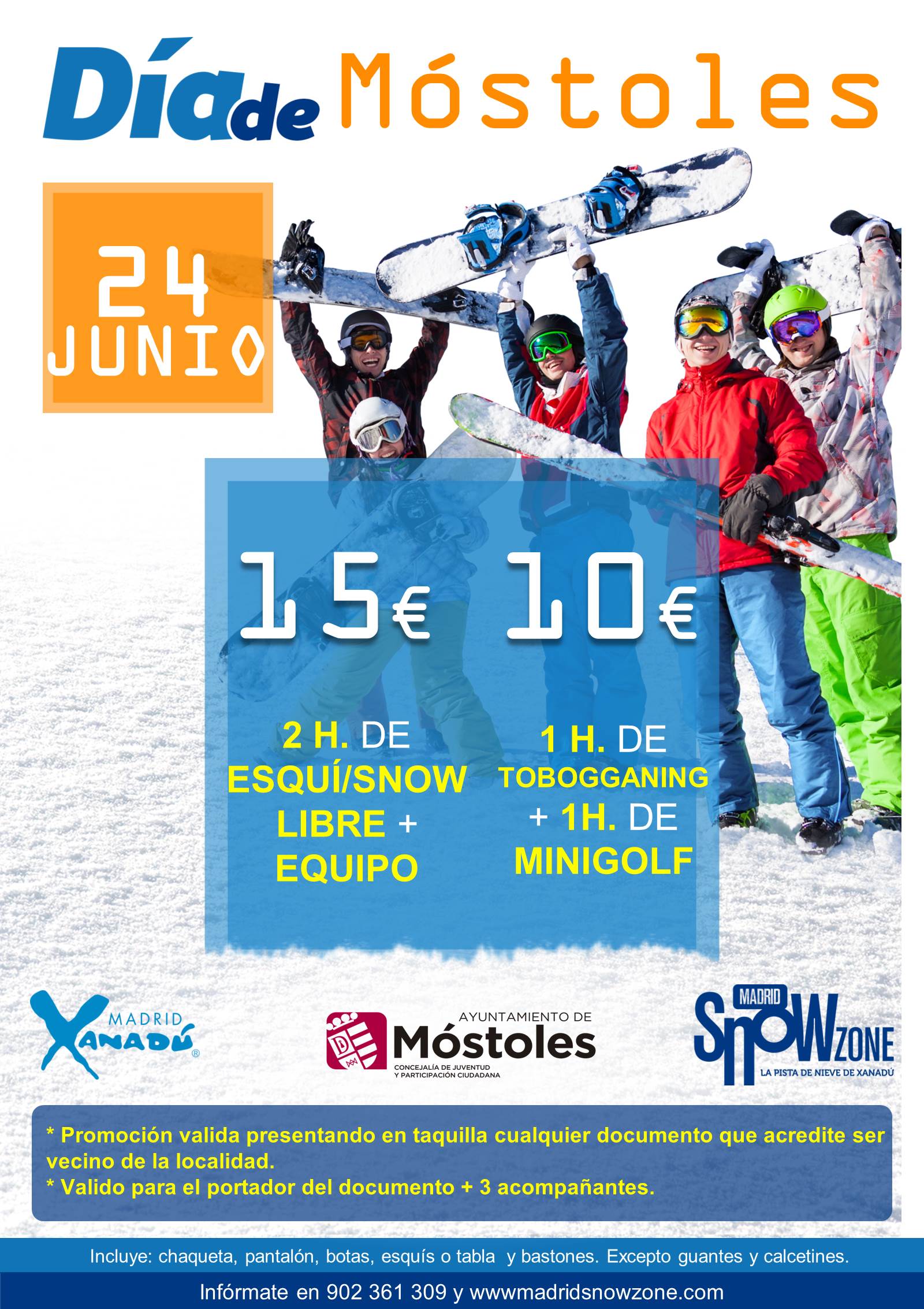 DIA DE MOSTOLES SNOWZONE