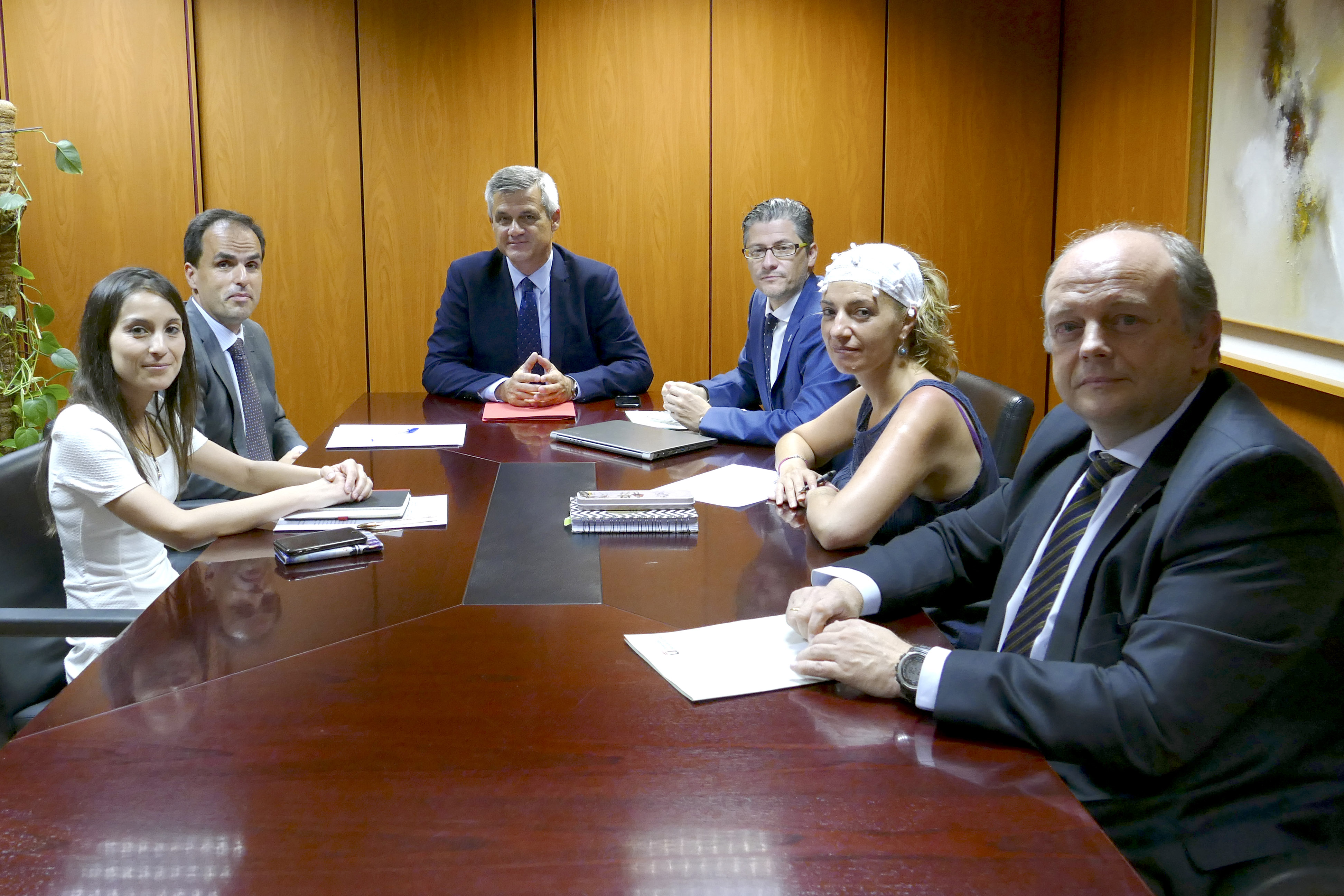 Reunión con Rector de la URJC 1