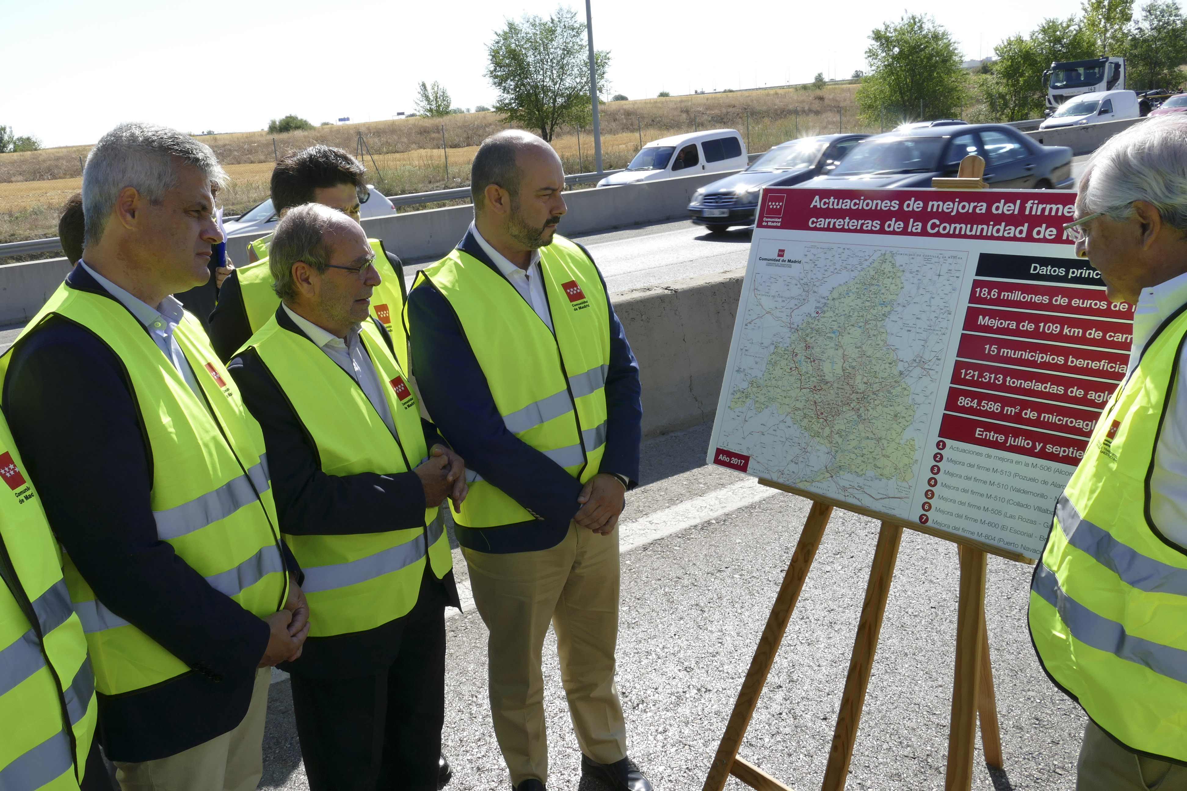 Comienzo asfaltado N-506 1