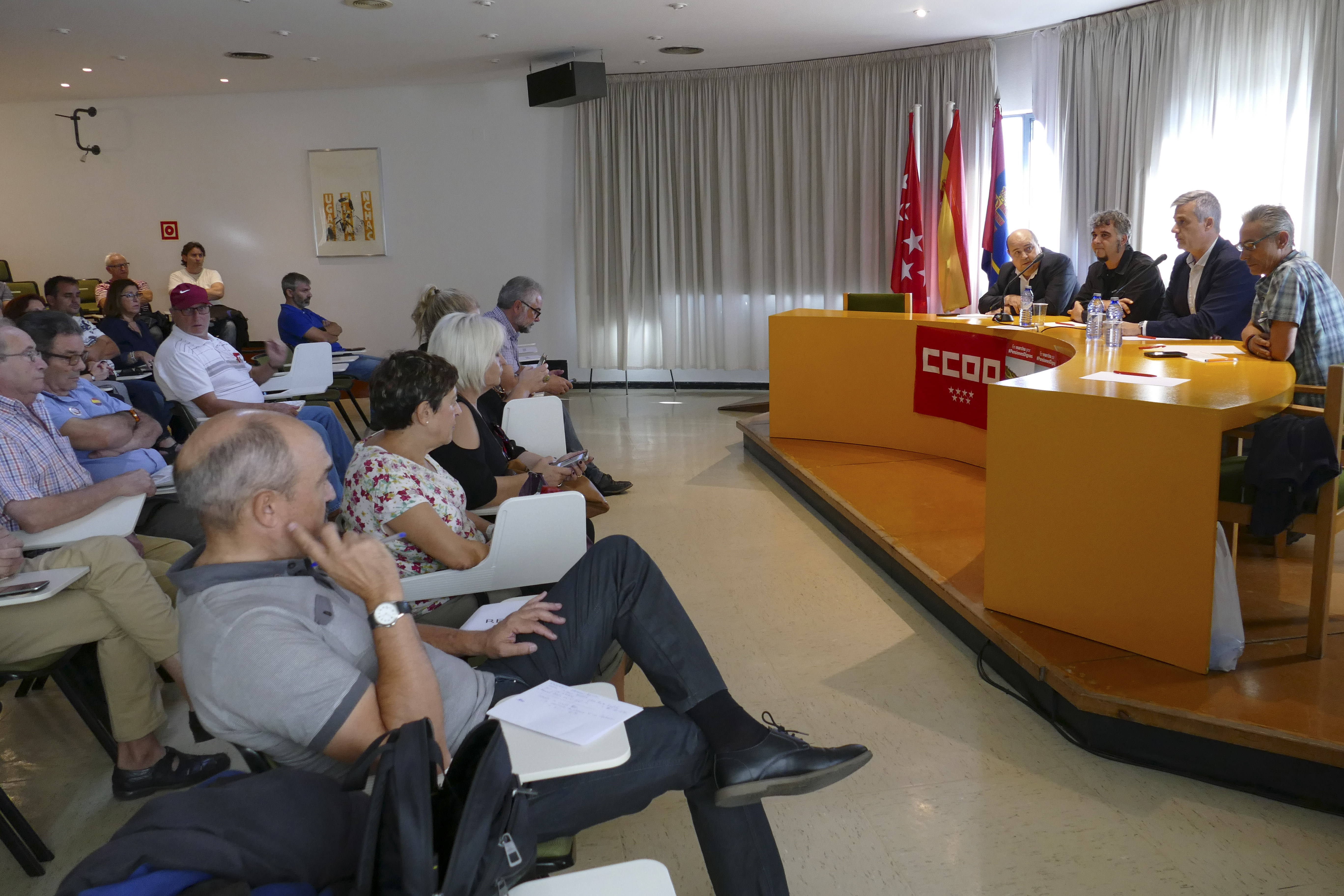 Jornada CCOO UGT por las pensiones 1