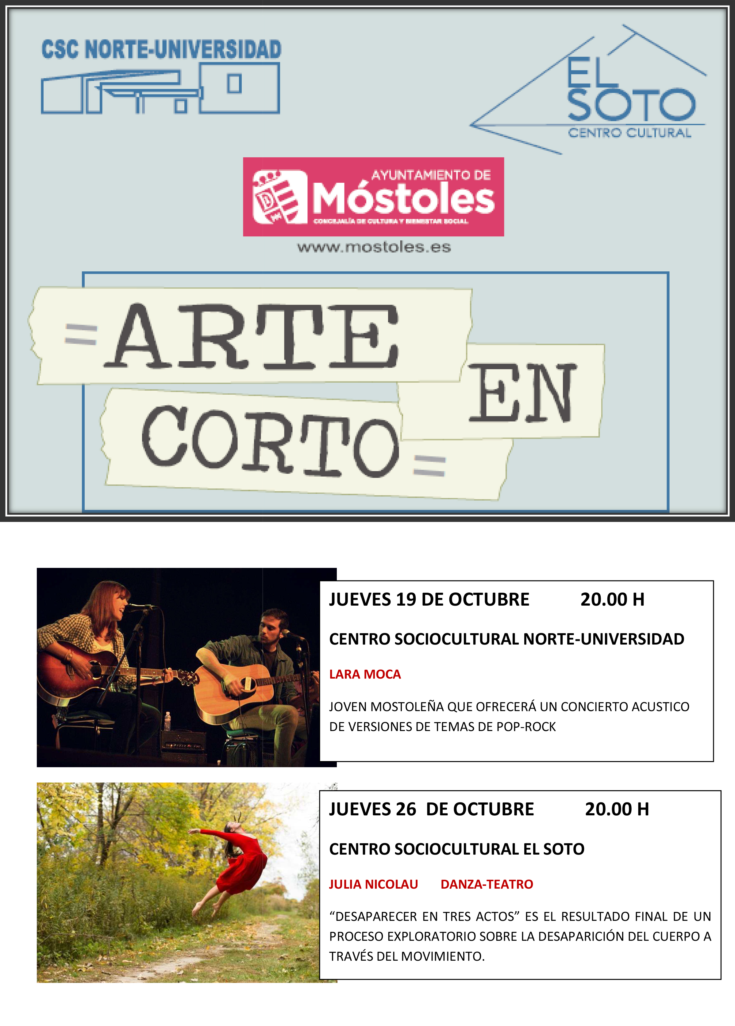 ARTE EN CORTO OCTUBRE