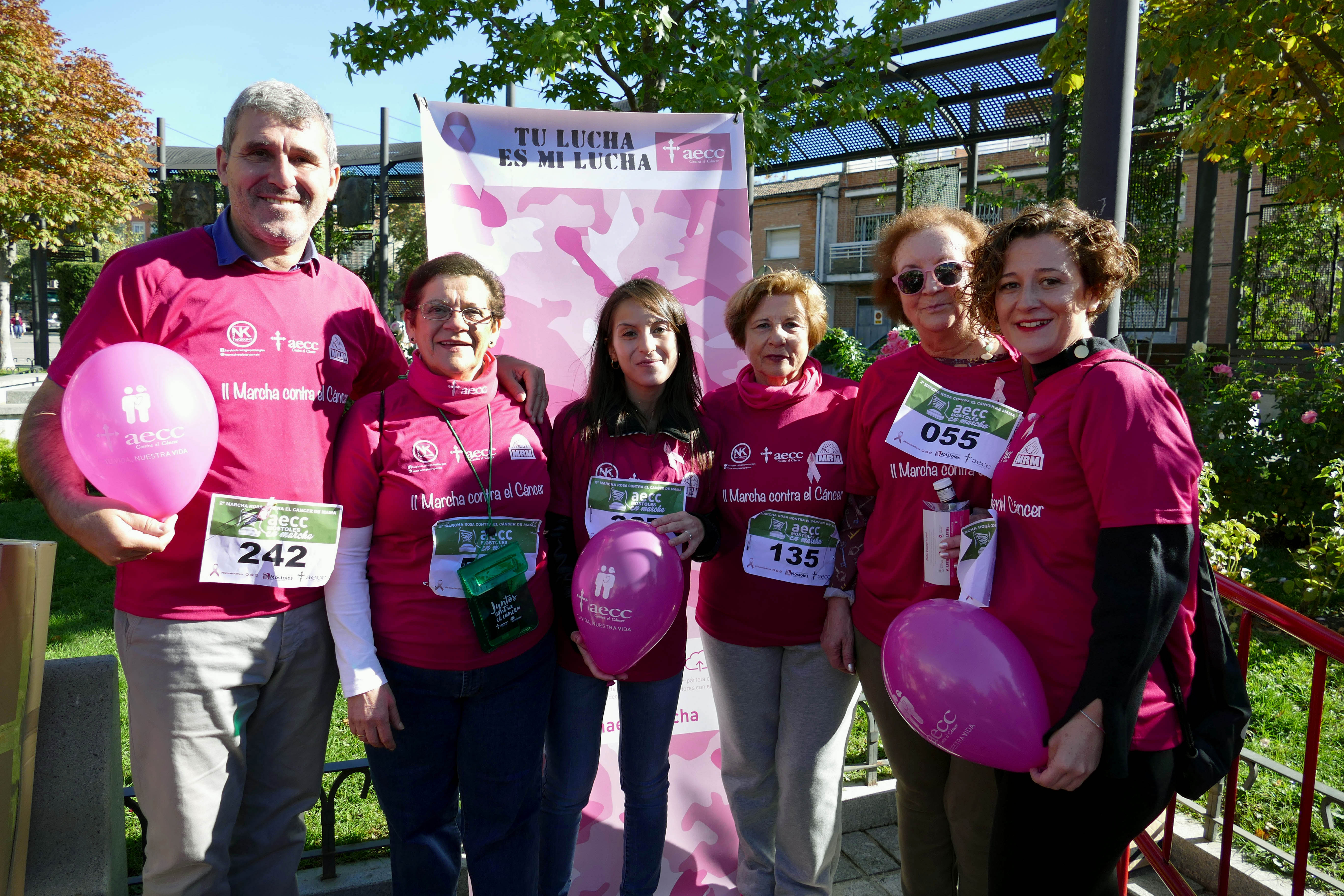 II Marcha rosa contra el cáncer de mama 1