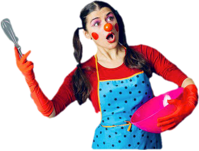 FOTO CHICA PAYASO_ARTE EN CORTO