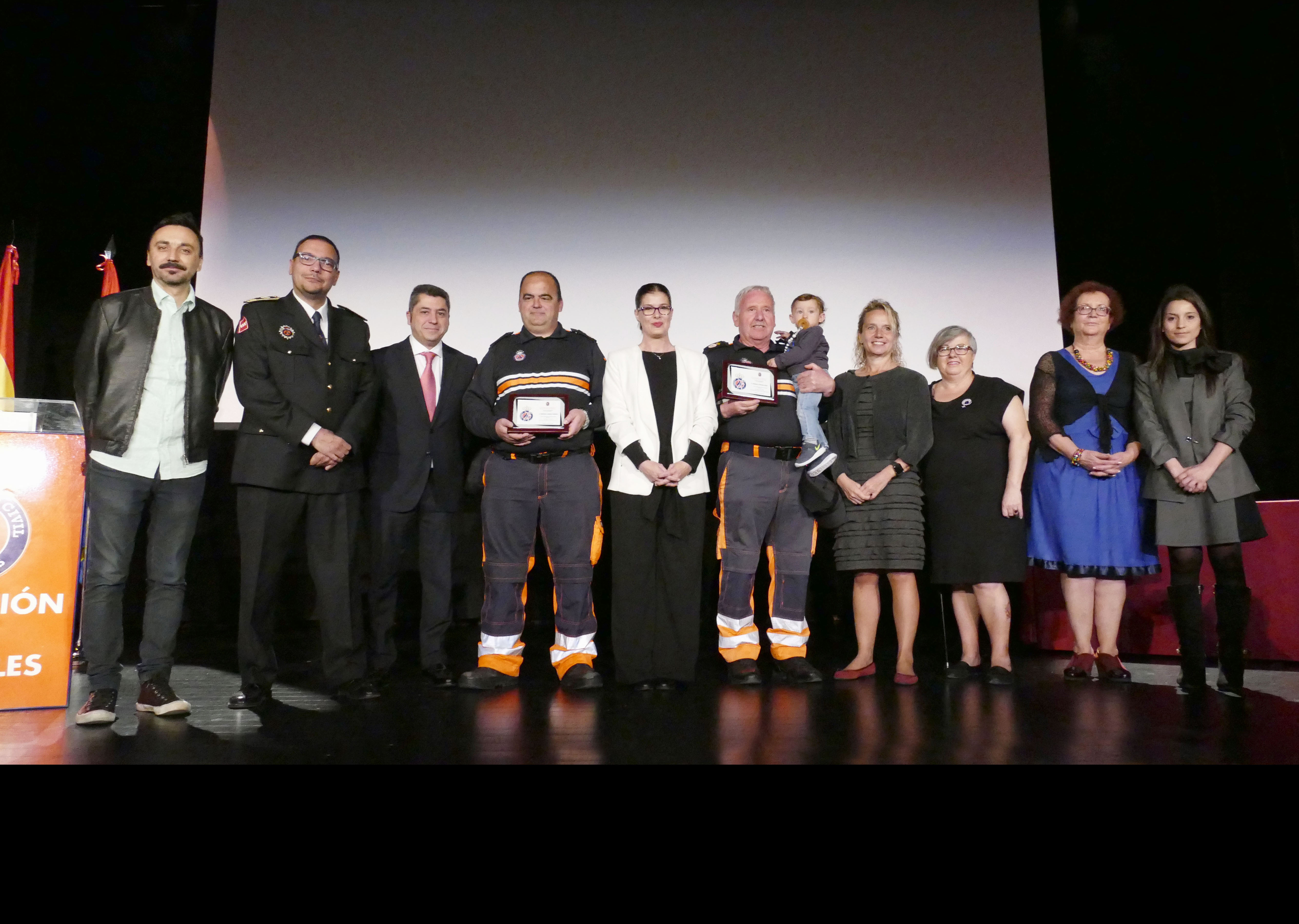 Homenaje Proteccion Civil P