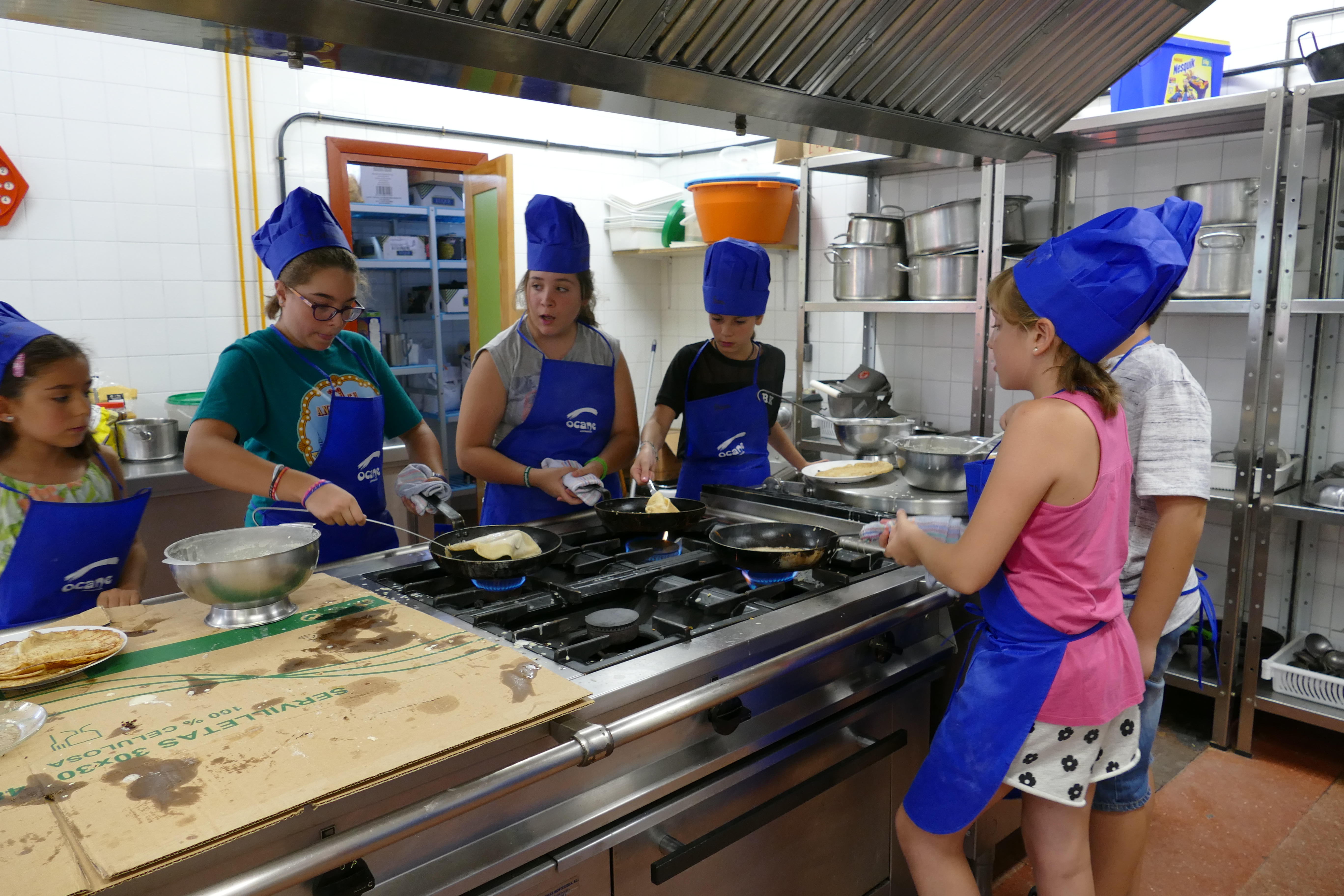 Visita talleres verano Colegio Pablo Sarasate