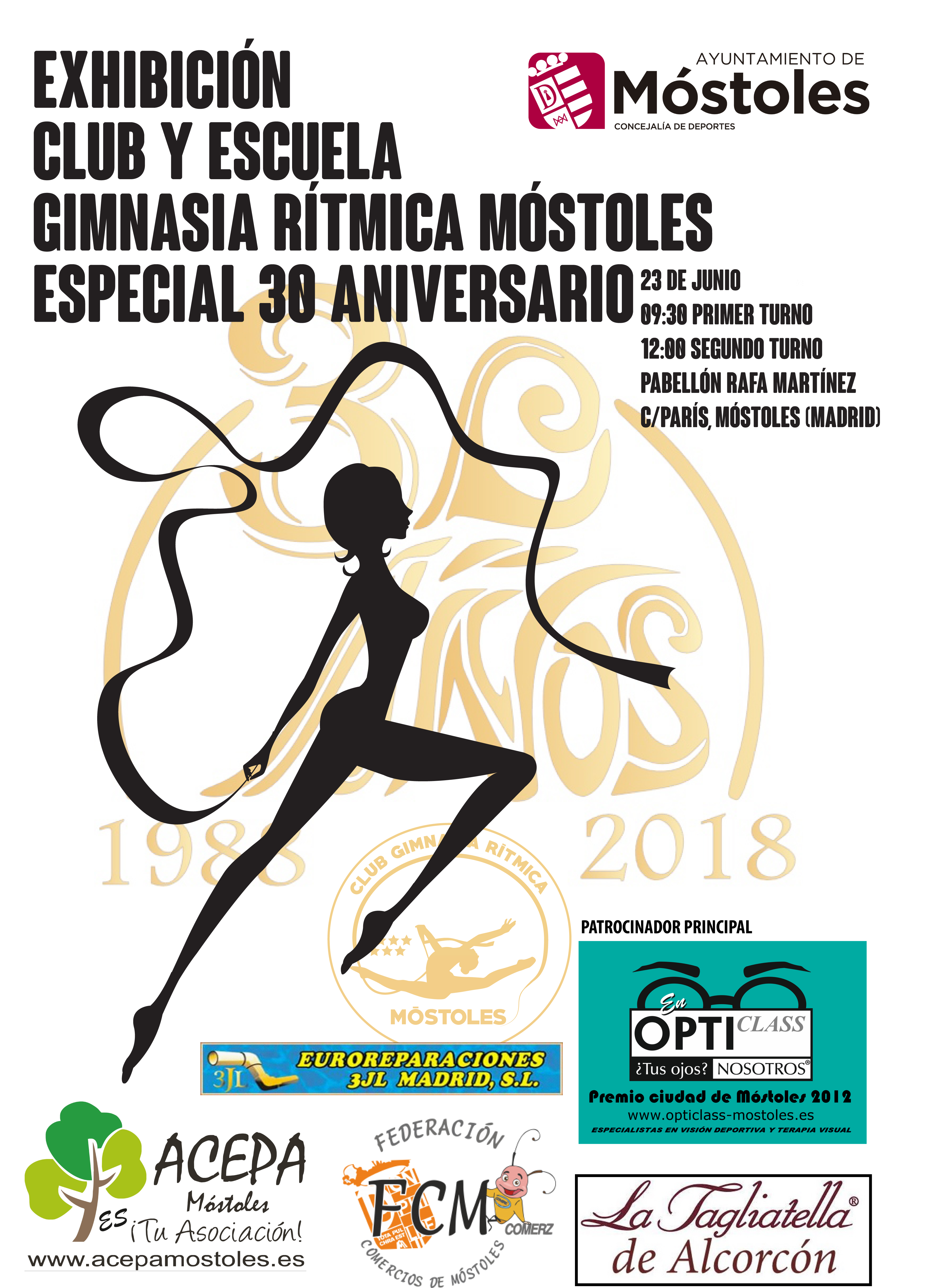 CARTEL EXHIBICION Gimnasia Rítmica