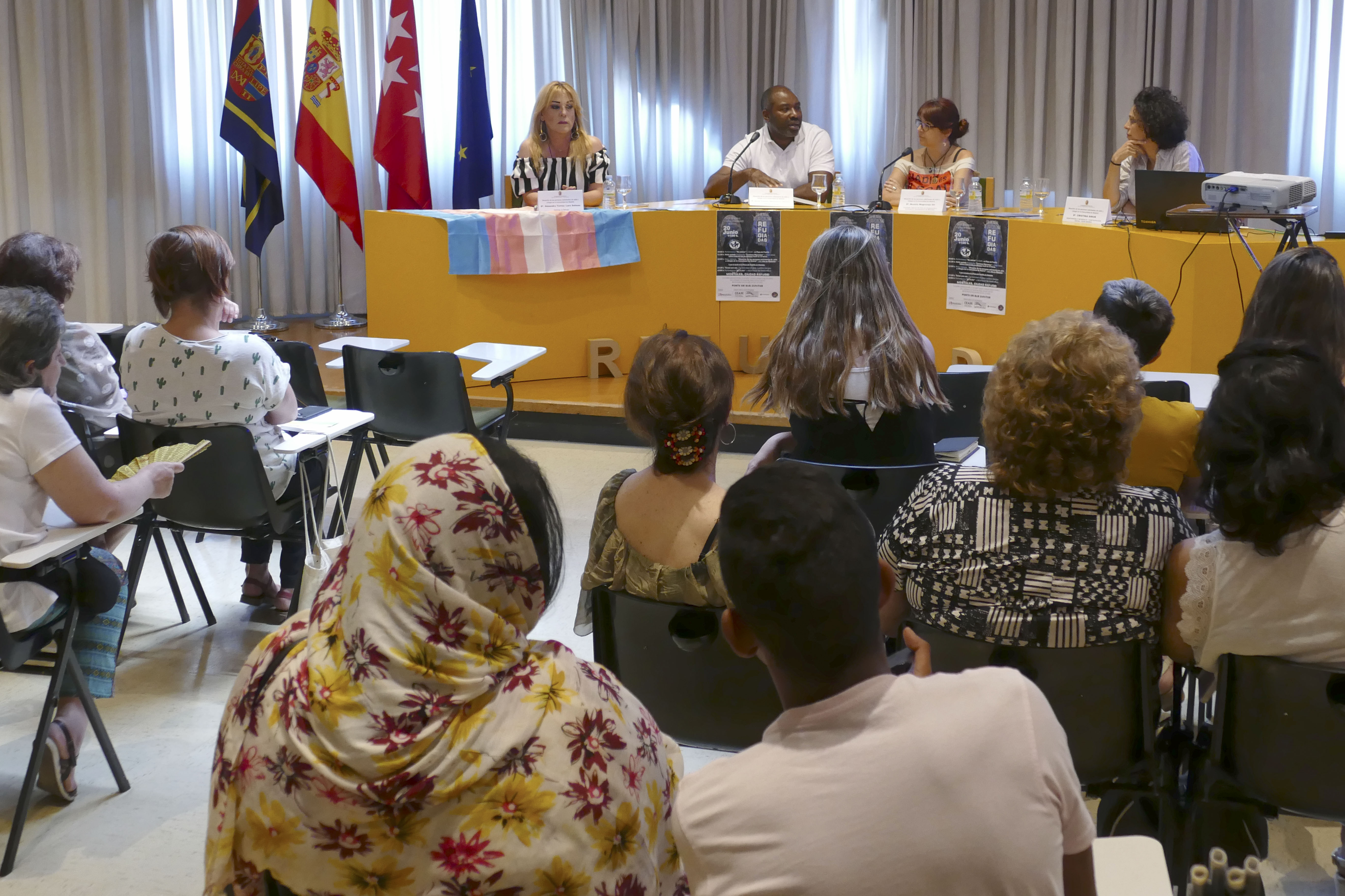 Conferencia en el Día mundial del refugiado 1