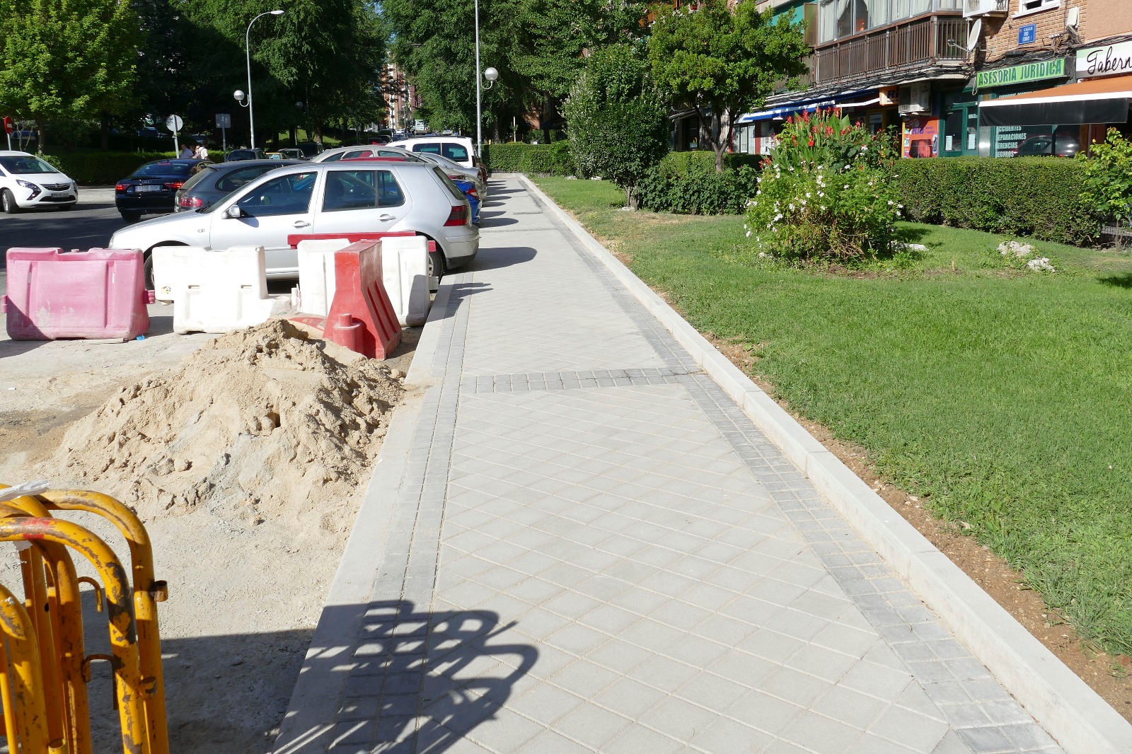 Obras calle Rio Ebro 1