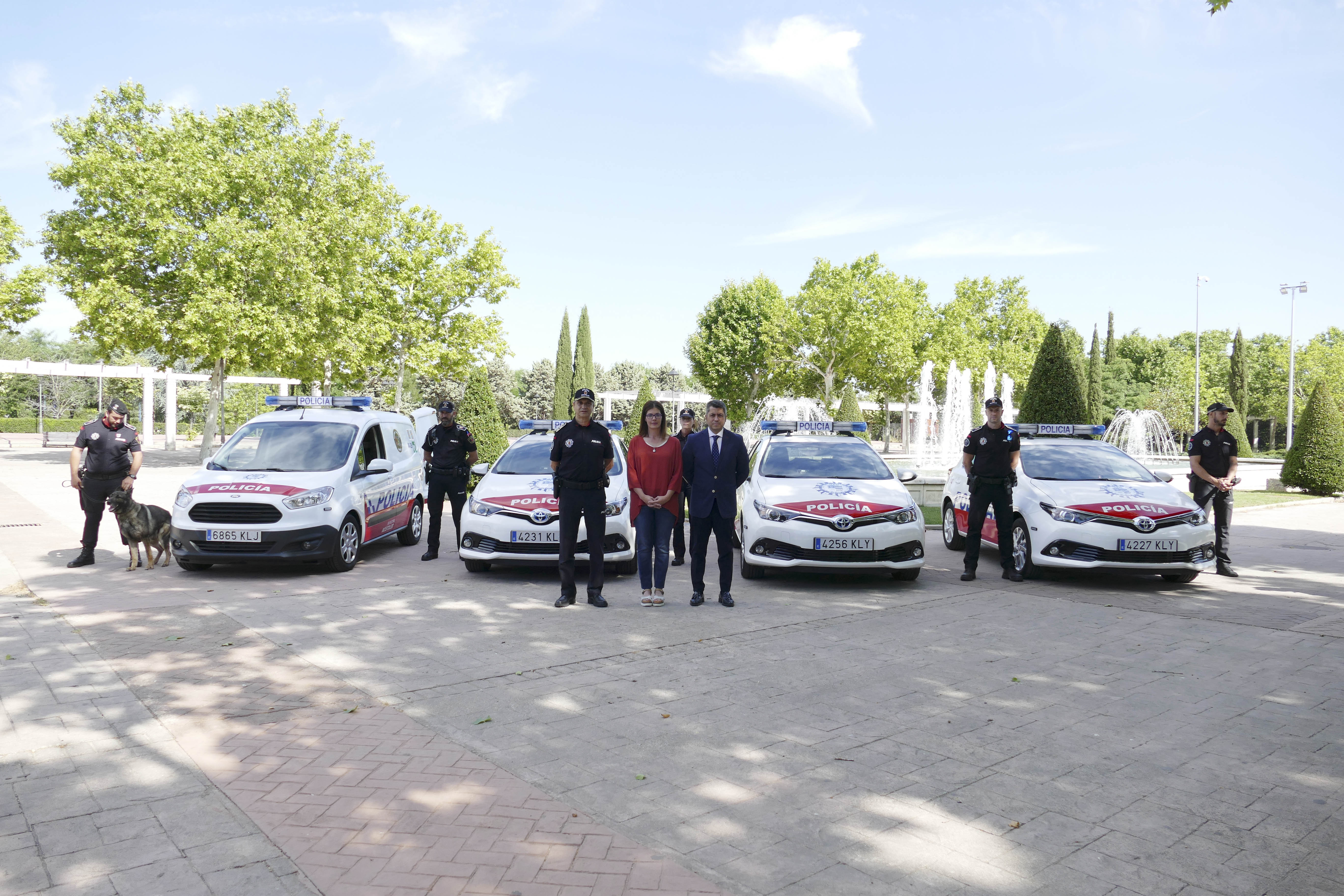 Presentación vehículos policia local 1