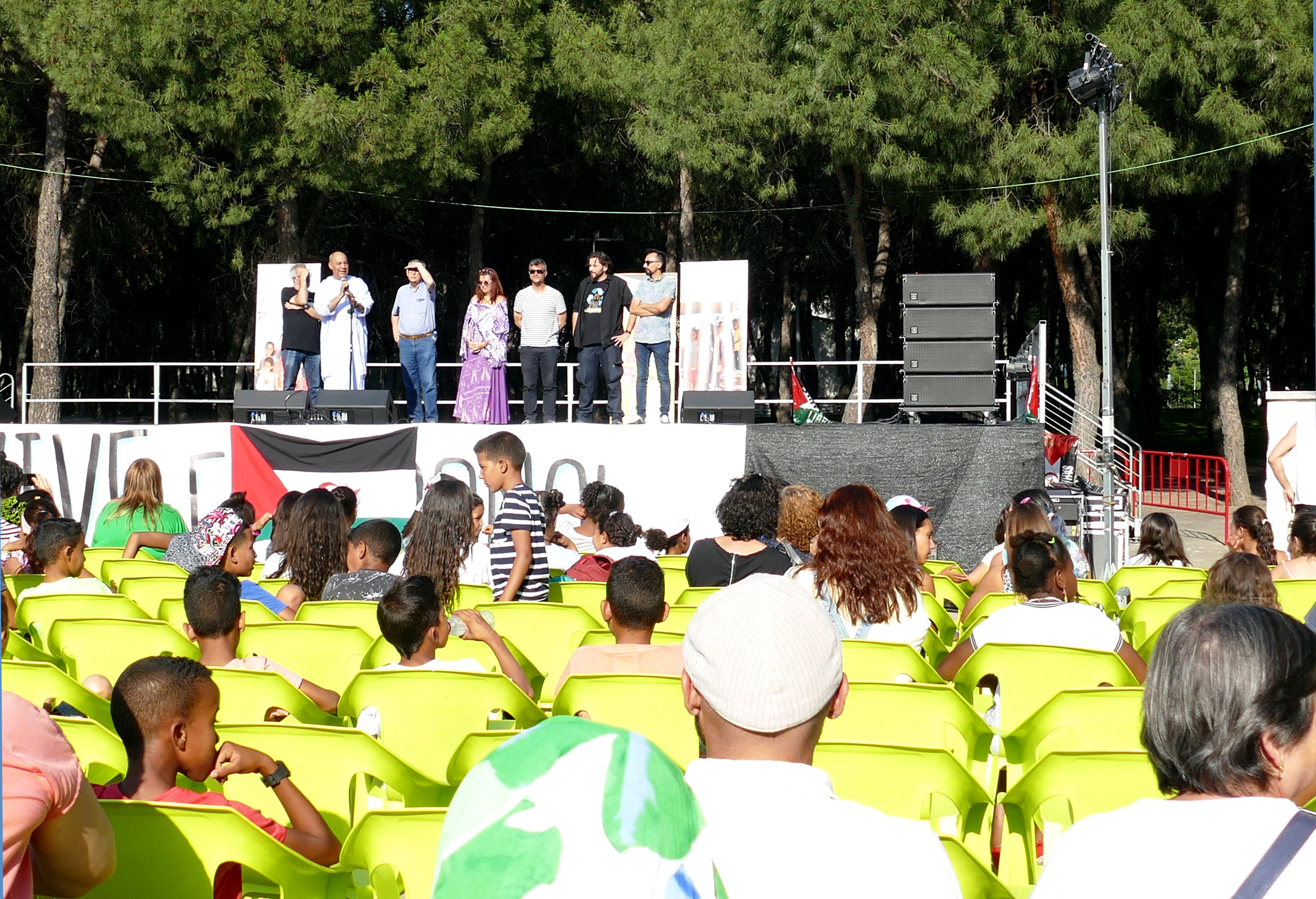 Fiesta Bienvenida niños y niñas vacaciones en paz 1