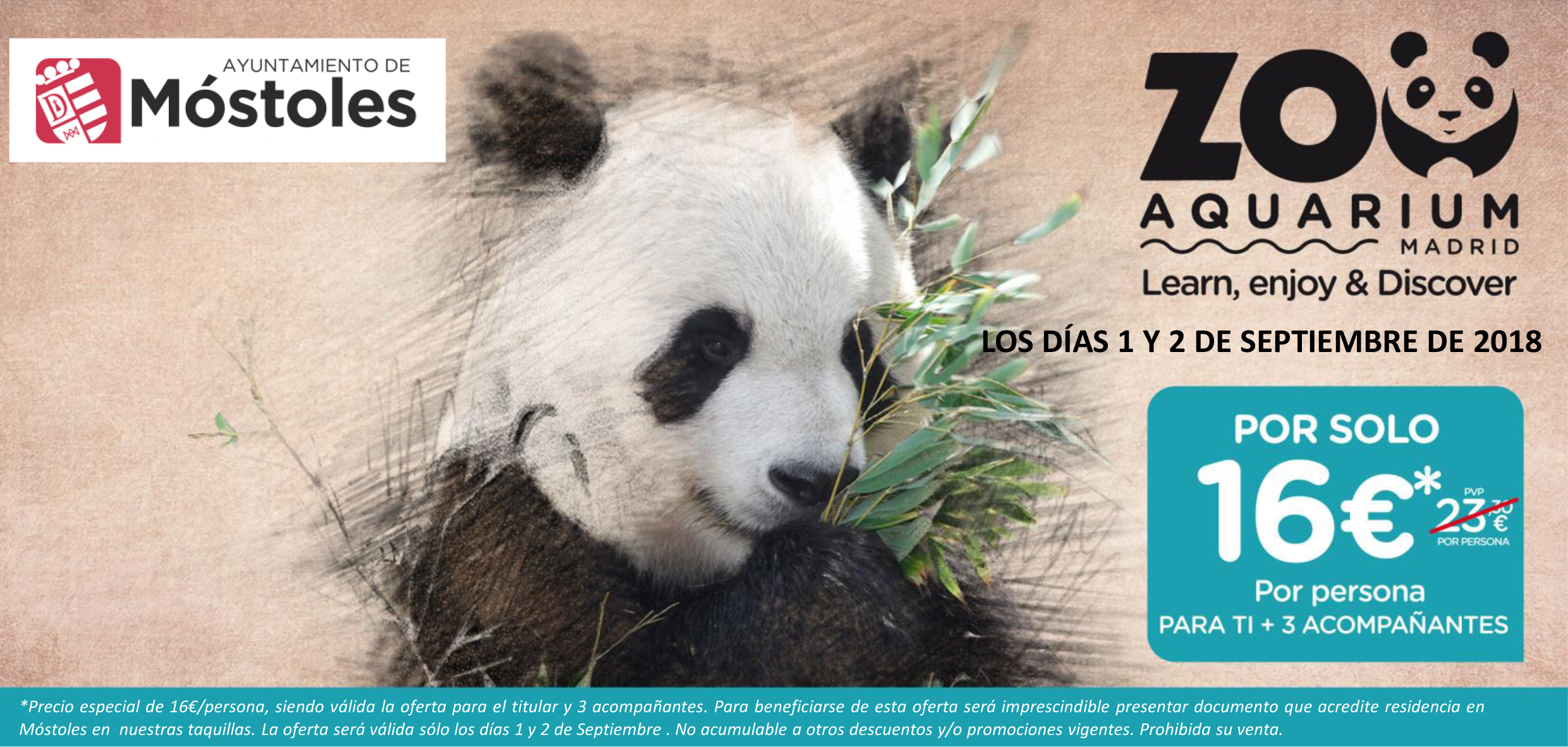 Móstoles 1 y 2 de Septiembre Zoo Madrid