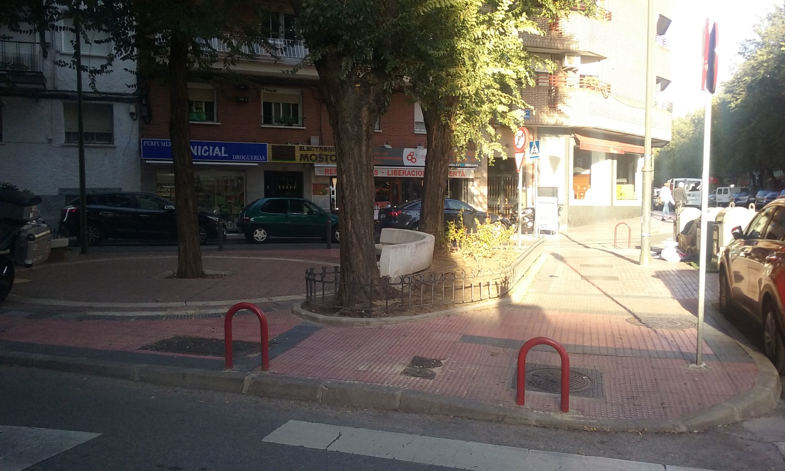 obras de remodelación de la Plaza San Marcial 1