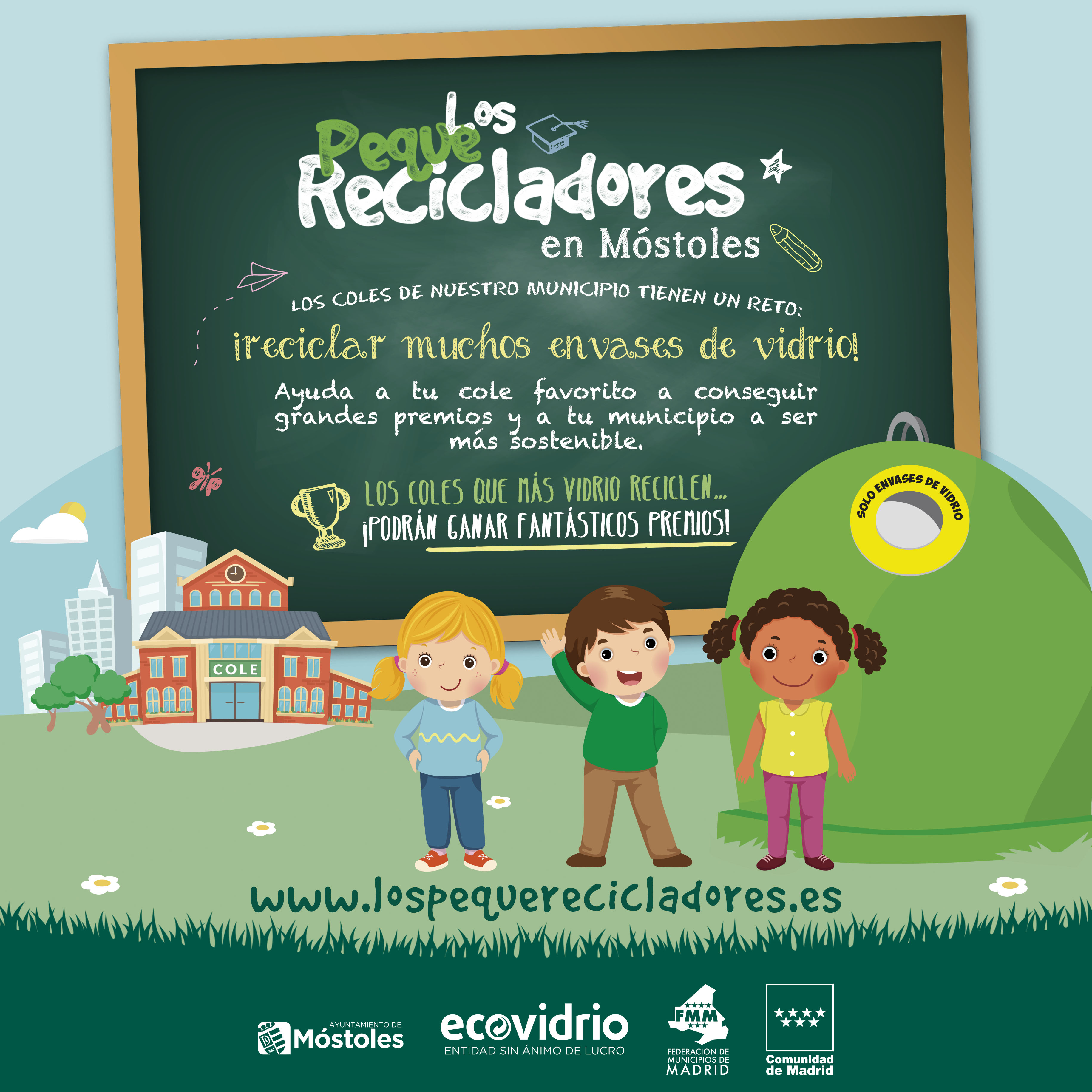 Ecovidrio en colegios