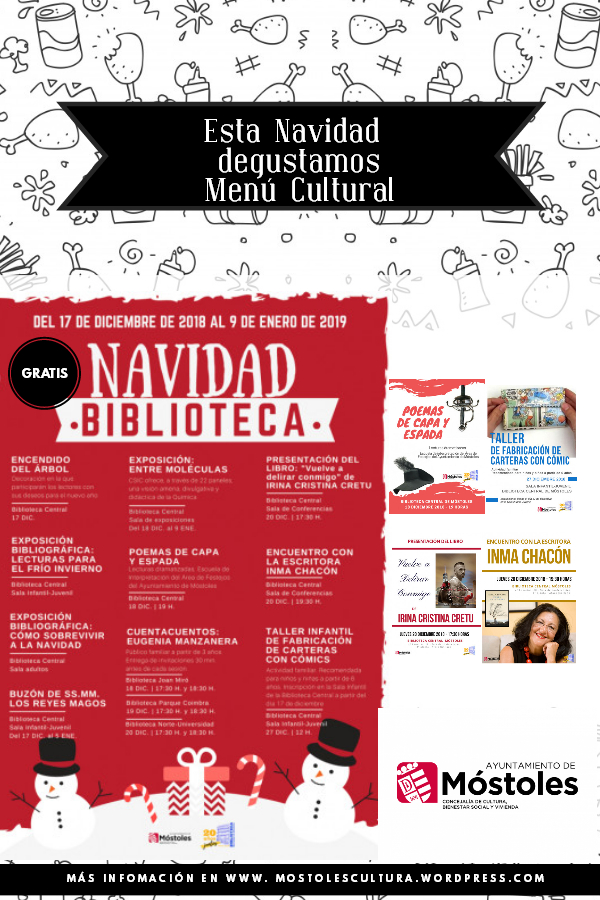 navidad biblioteca