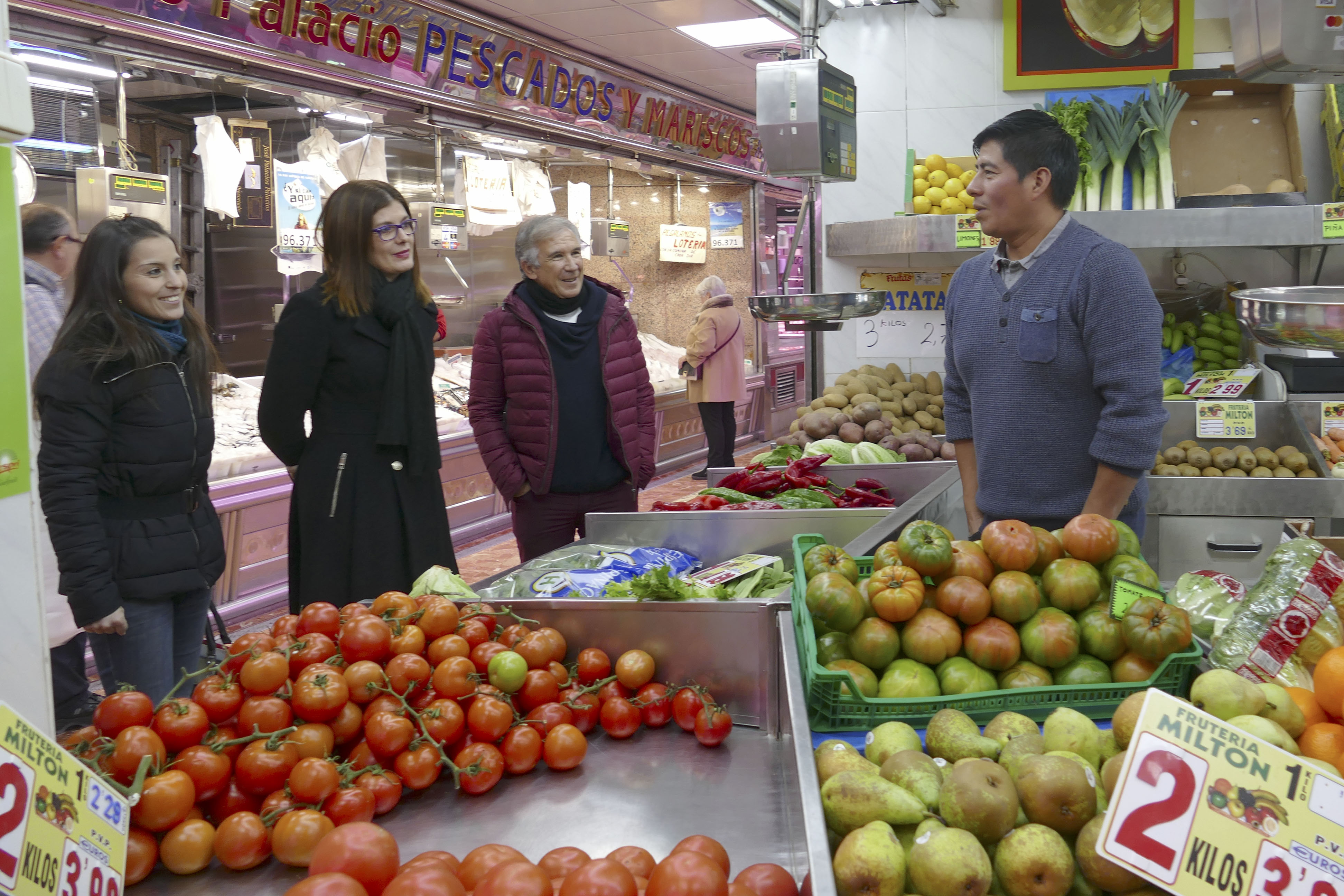 Visita Mercado Paseo Goya 1