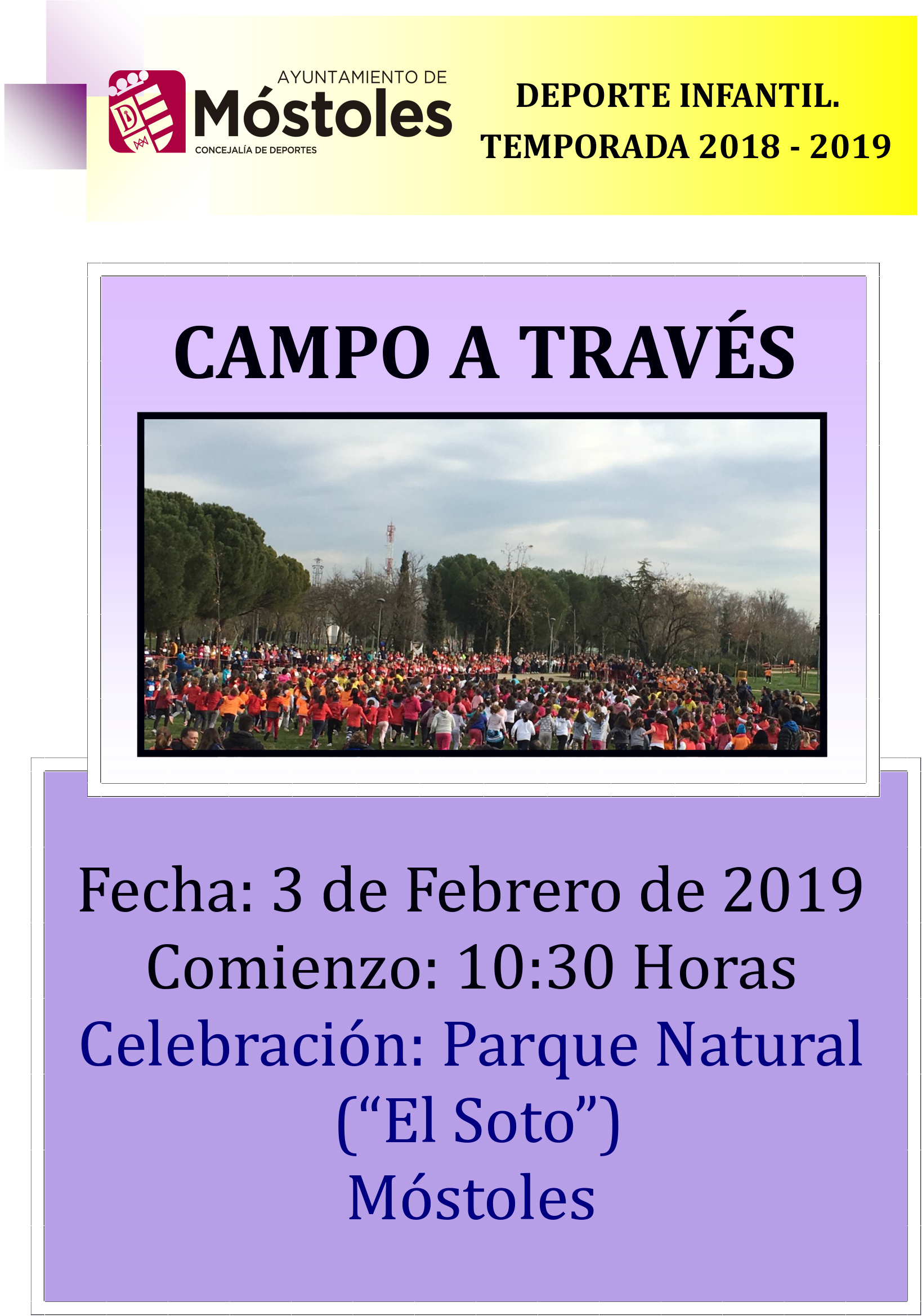 Jornada escolar de Cross del 3 de febrero del 2019 (Copiar)