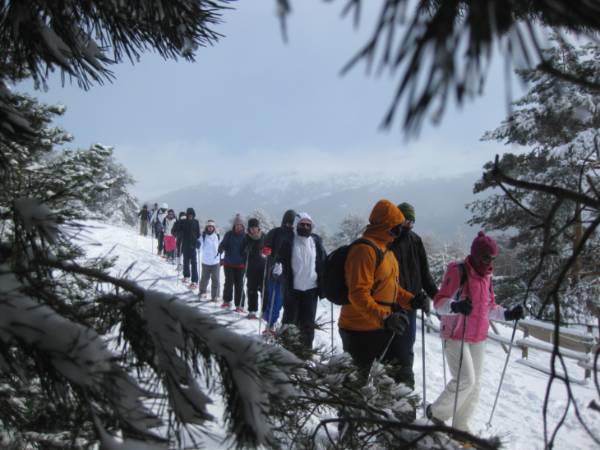 Raquetas y construccion de Iglús