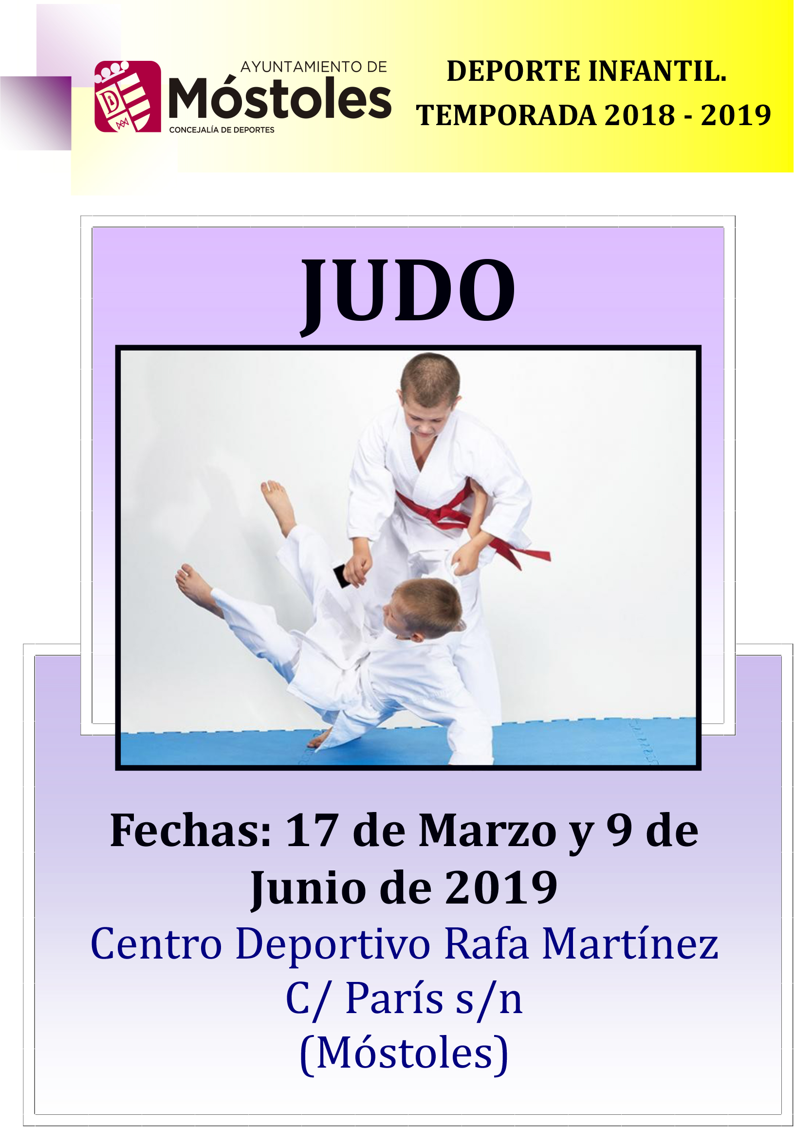jornada escolar de judo