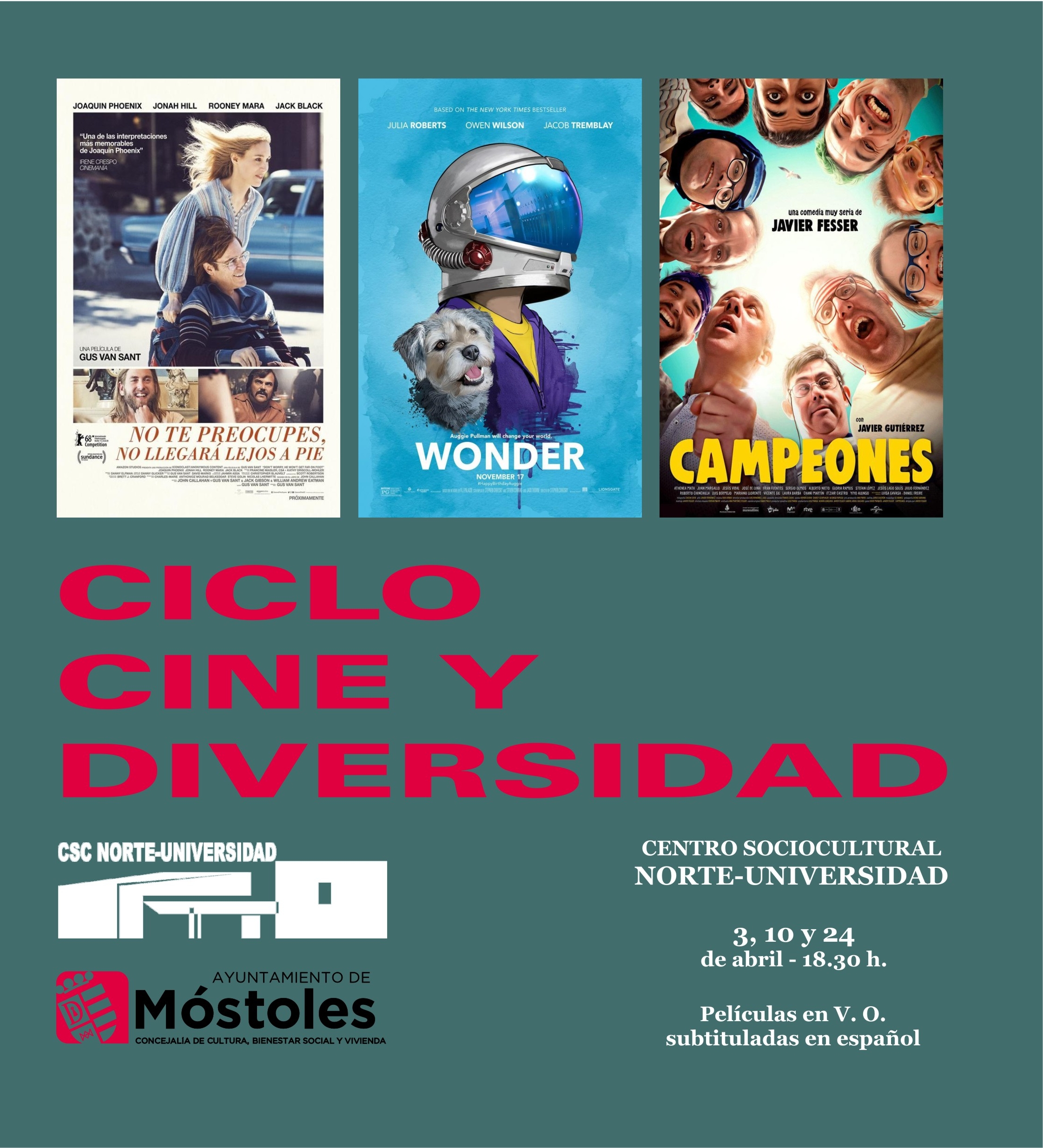 Ciclo cine y diversidad abril 2019 1